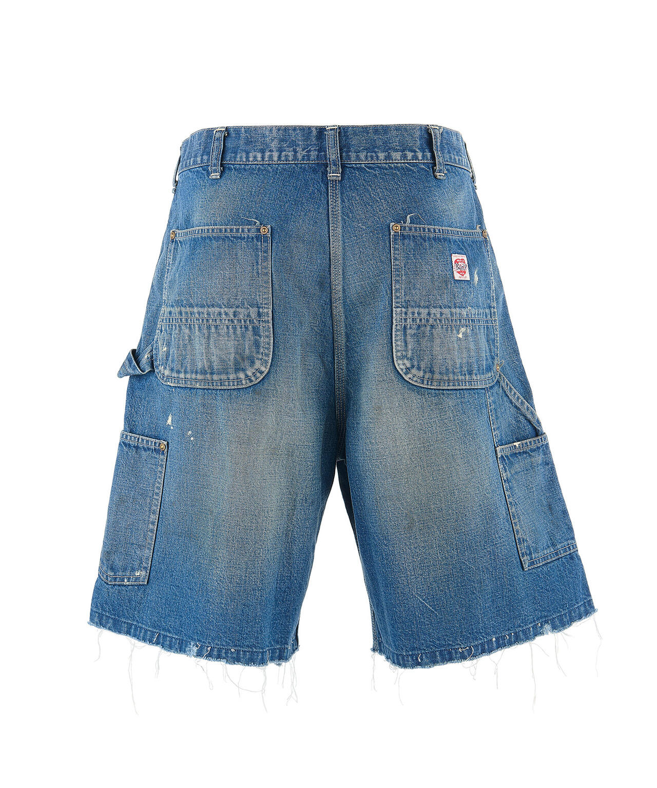 SAINT MICHAEL/セントマイケル/DOUBLE KNEE SHORTS/BLUE