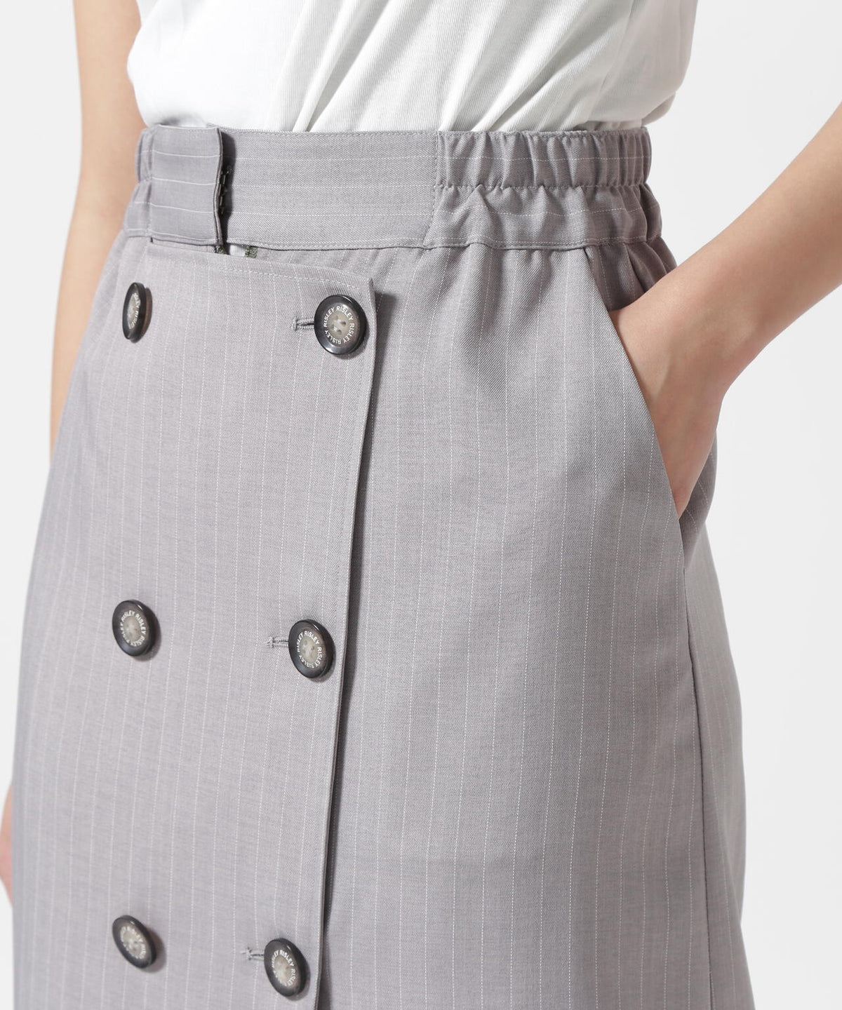 Risley/リズレー/ＷRAP SKIRT