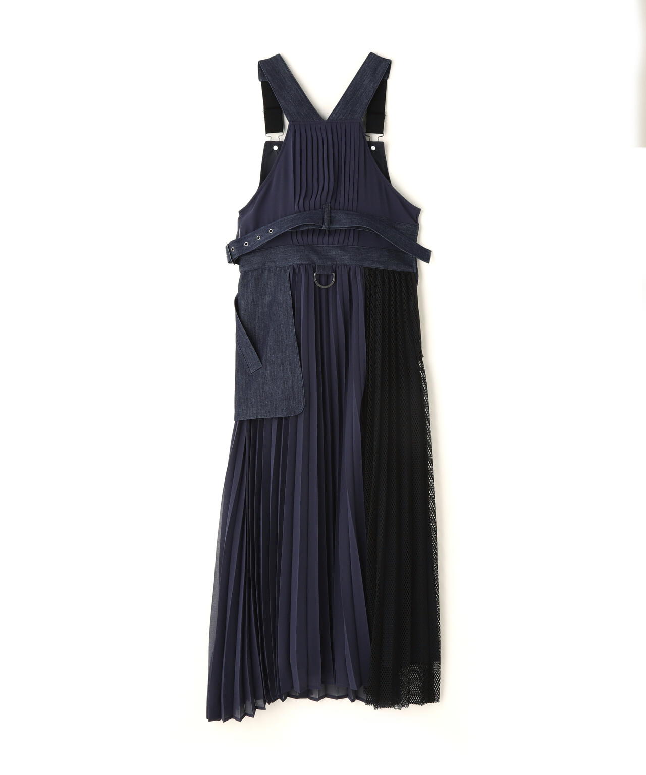 AULA AILA/アウラアイラ/DENIM COMBINATION JUMPER SKIRT