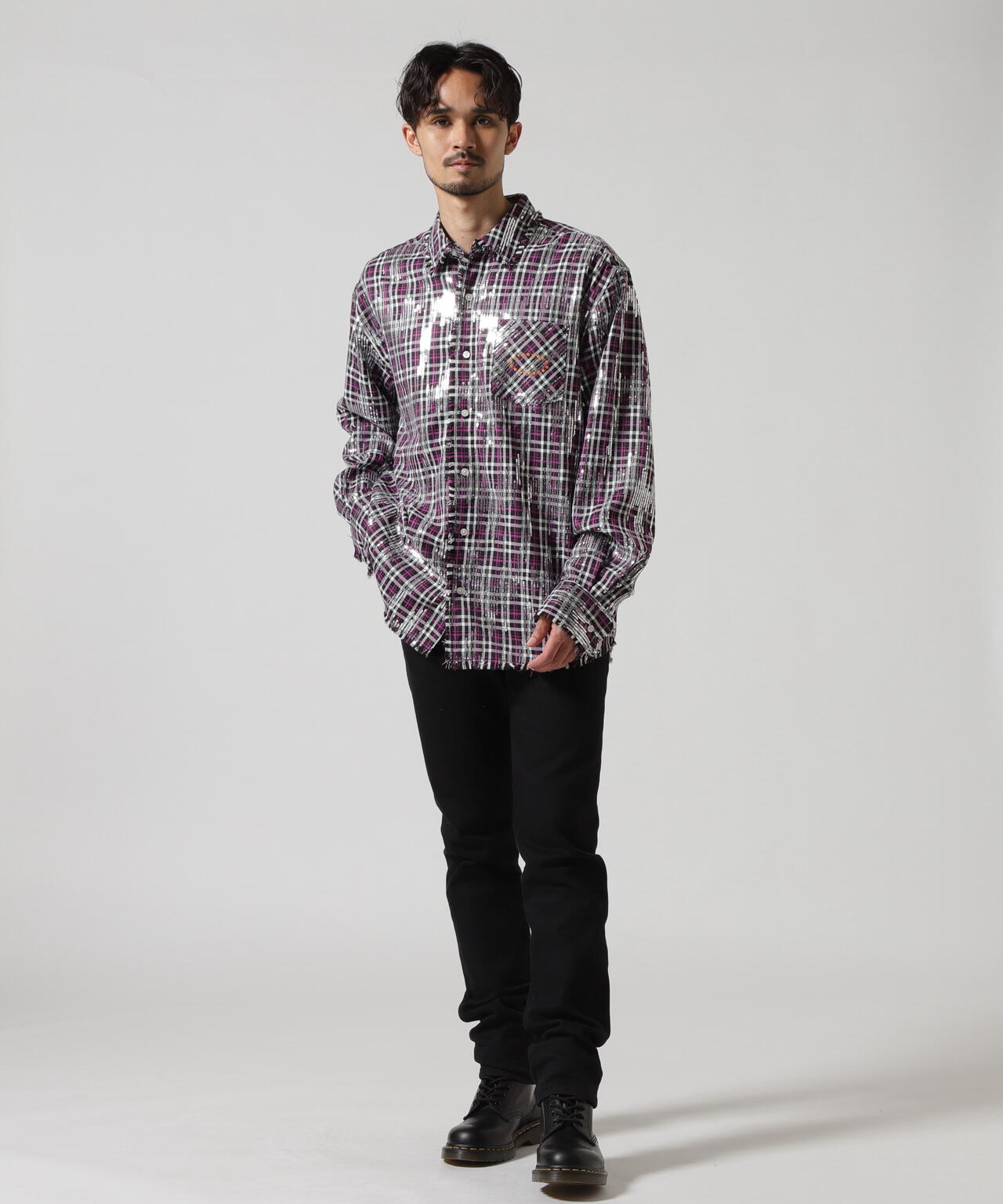 AFB/エーエフビー/SPANGLE SHIRTS