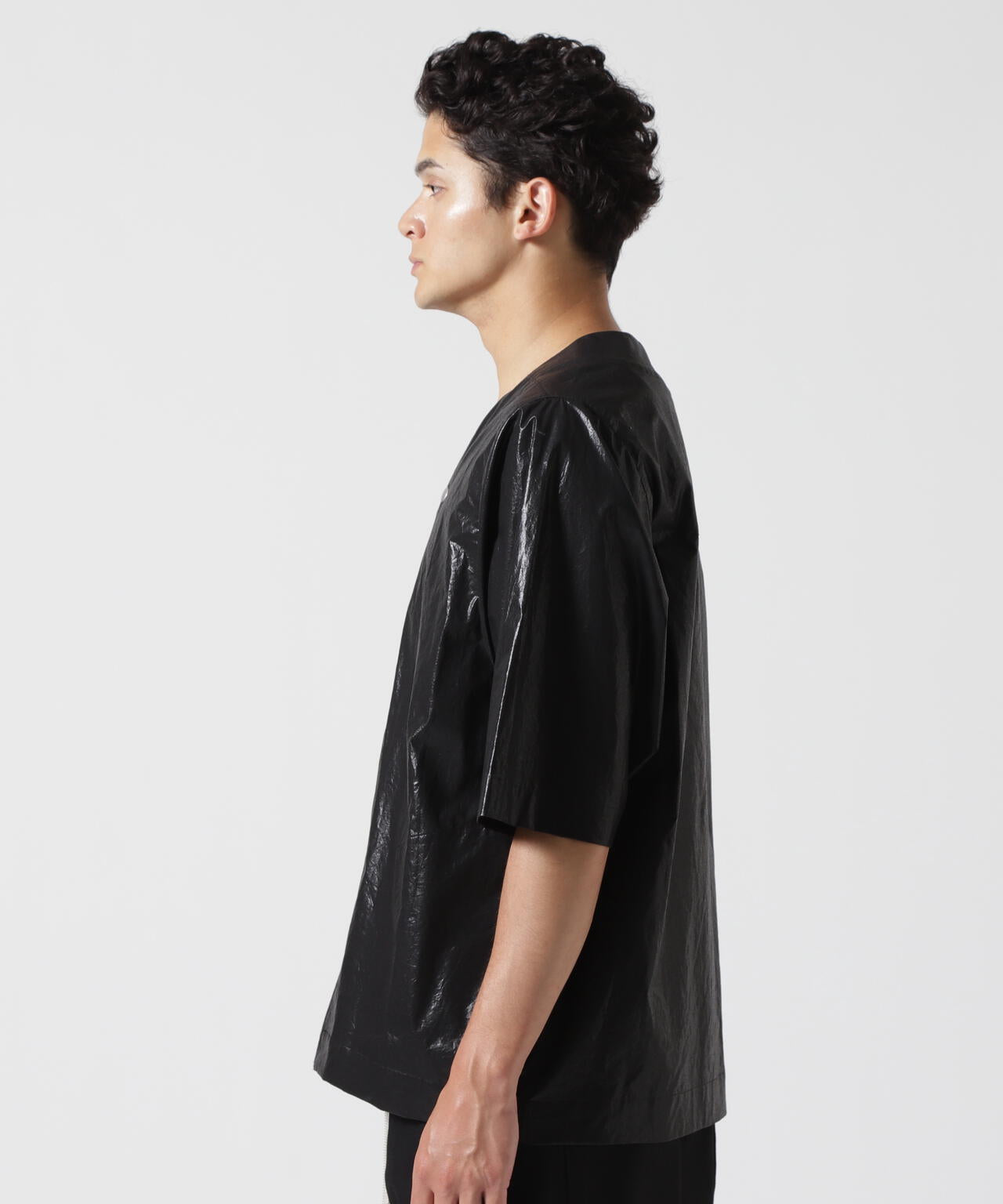 A.F ARTEFACT/エーエフ・アーティファクト/COATING BASEBALL SHIRTS
