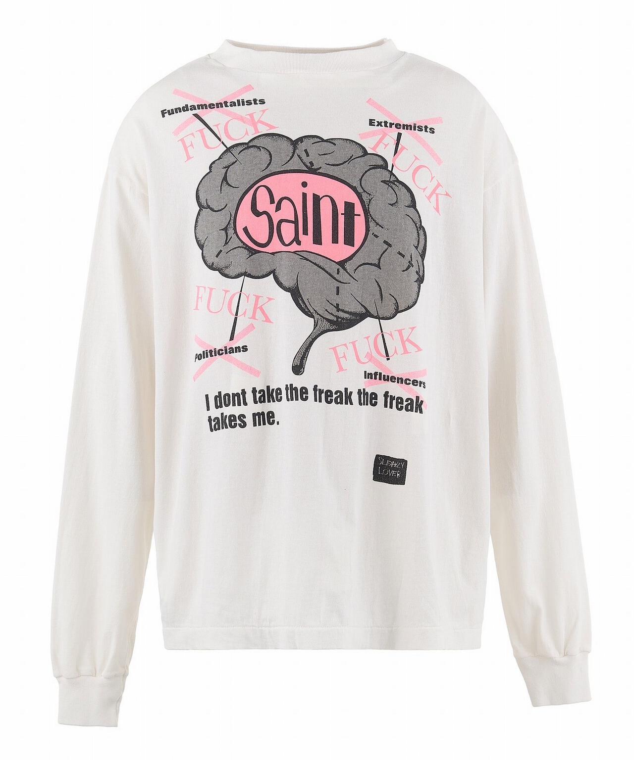 SAINT MICHAEL/セントマイケル/ LS TEE/BRAIN