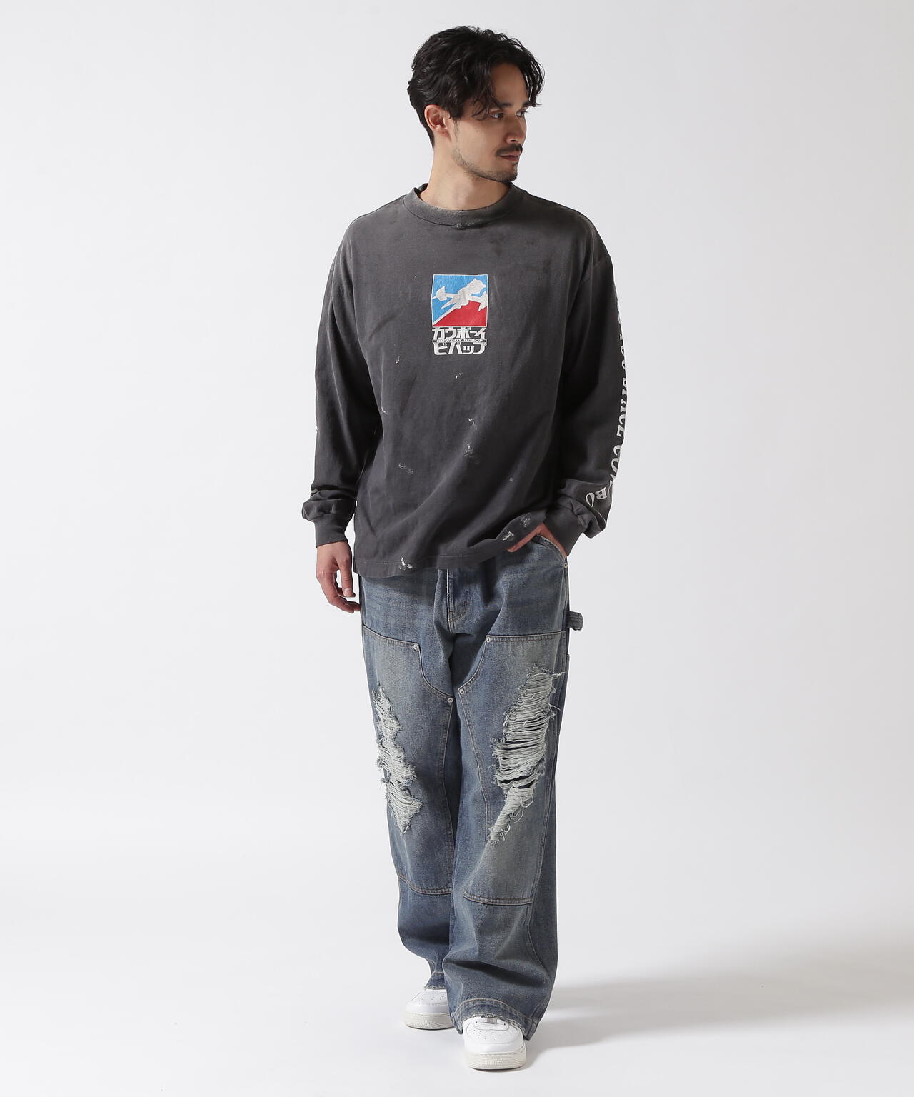 SAINT MICHAEL/セントマイケル/CB_LS TEE/EASY COME