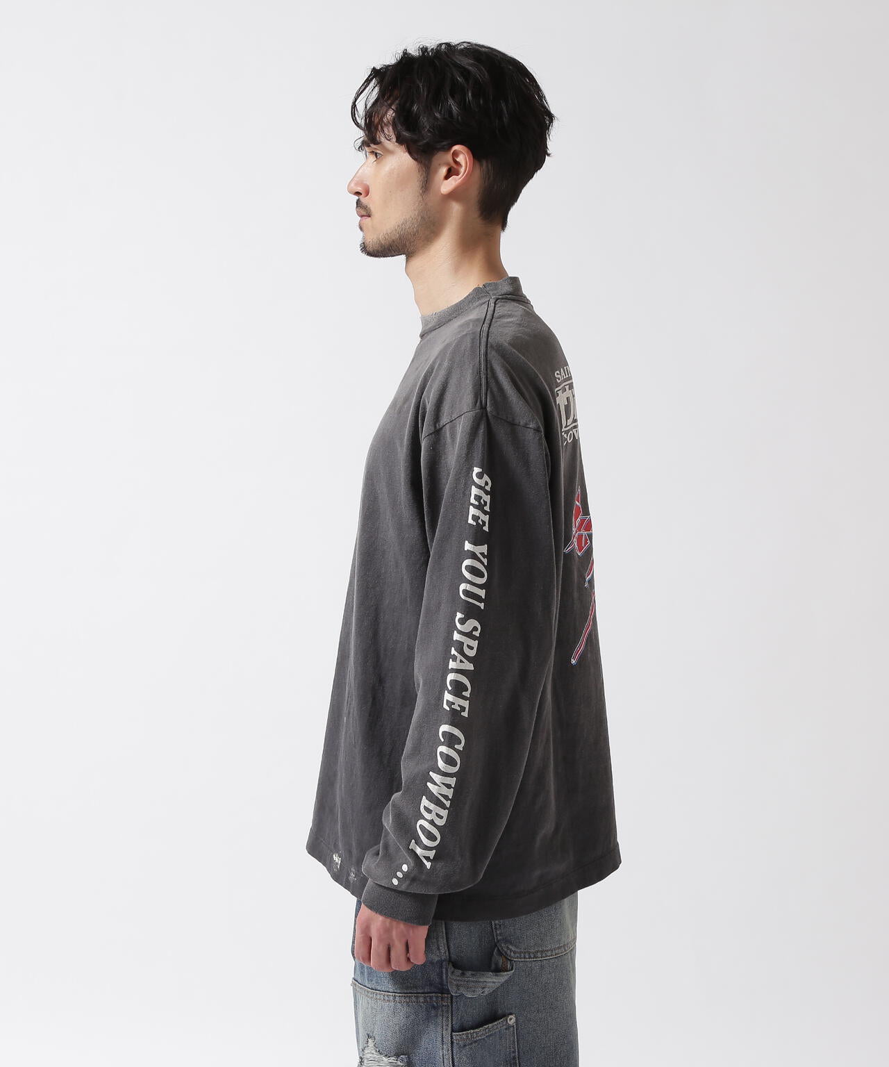 SAINT MICHAEL/セントマイケル/CB_LS TEE/EASY COME