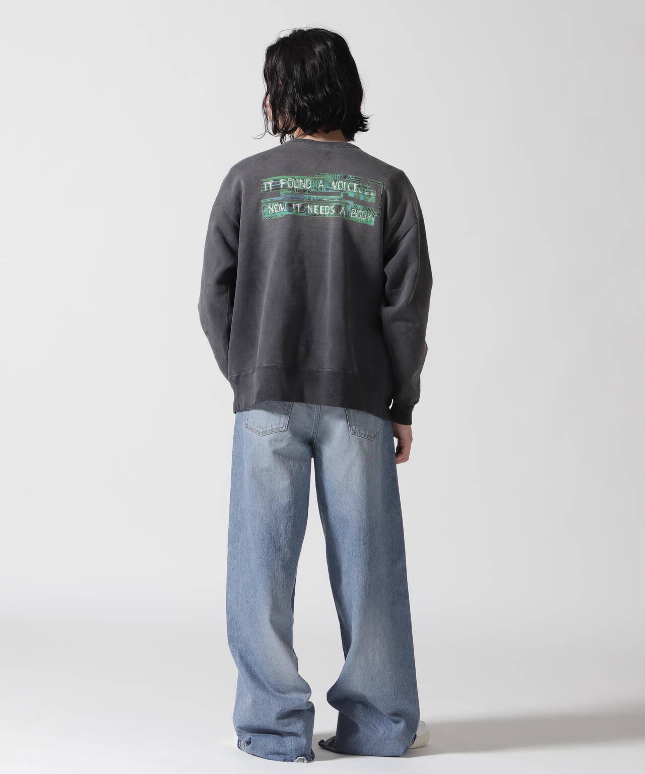 SAINT MICHAEL/セントマイケル/GS_CRW-N SWT/GST IN THE S