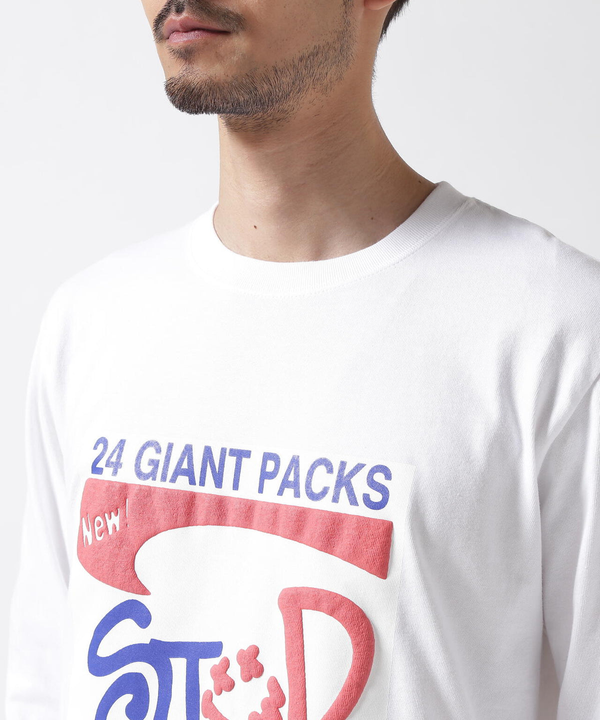 STUD MUFFIN/スタッドマフィン/Stud Make Smaile Fast L/S Tee