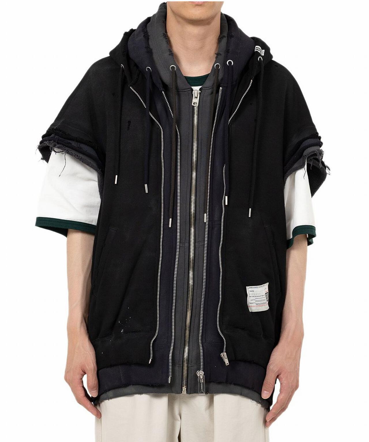 Maison MIHARAYASUHIRO/メゾン ミハラヤスヒロ/TRIPLE LAYERED NO SLEEVE PARKA