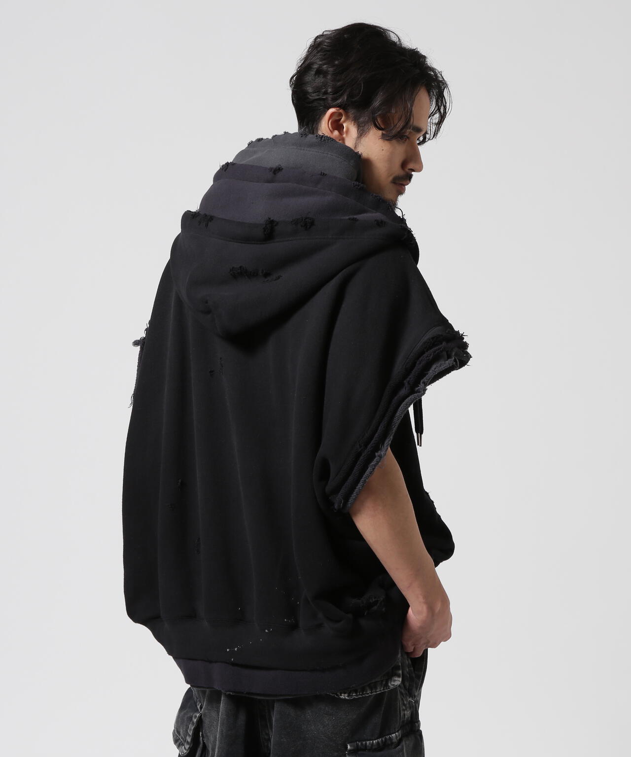 Maison MIHARAYASUHIRO/メゾン ミハラヤスヒロ/TRIPLE LAYERED NO SLEEVE PARKA