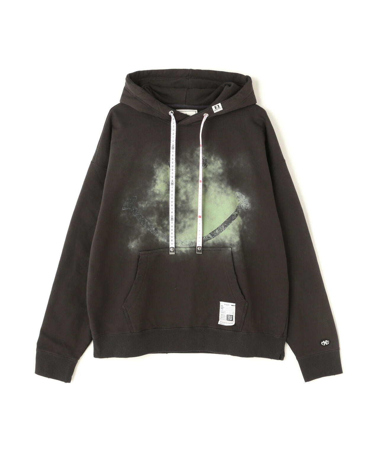 Maison MIHARAYASUHIRO/メゾン ミハラヤスヒロ/Smily Face Print Distressed Hoodie