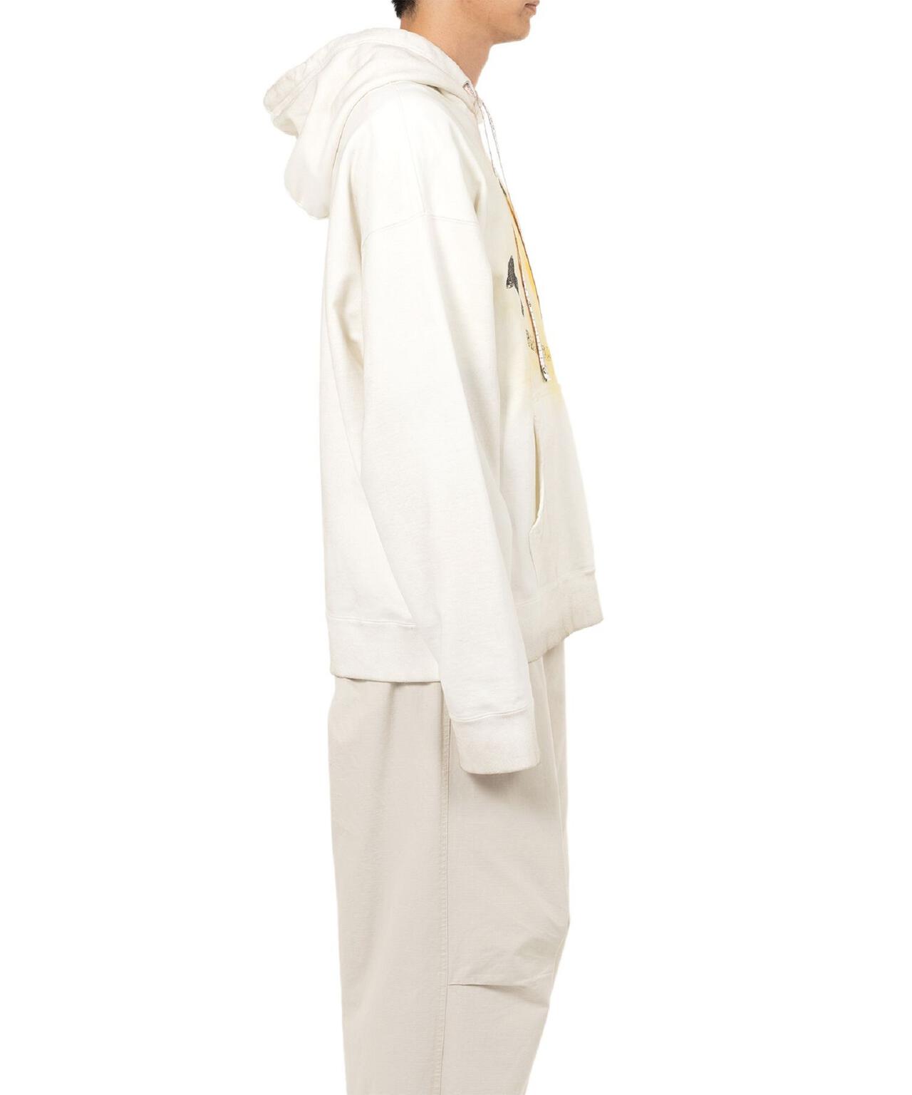 Maison MIHARAYASUHIRO/メゾン ミハラヤスヒロ/Smily Face Print Distressed Hoodie