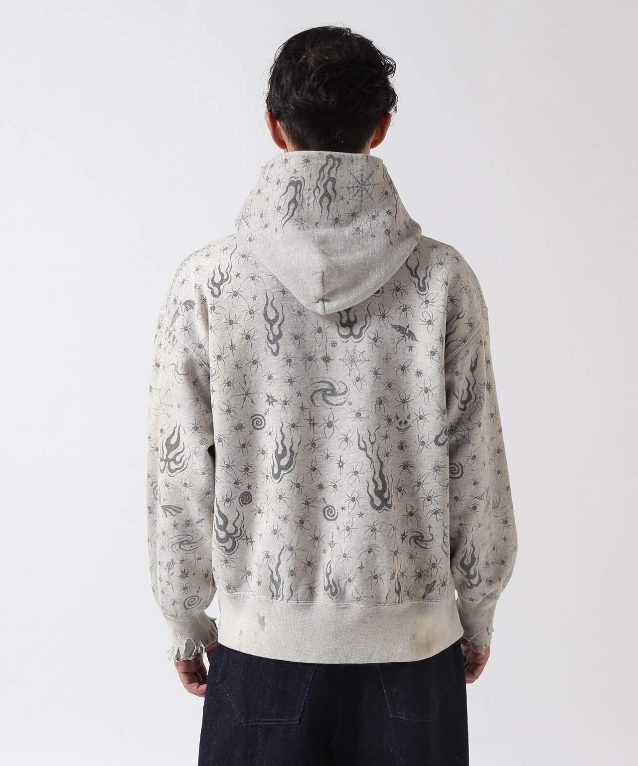 SAINT MICHAEL/セントマイケル/DW_HOODIE/DR.WOO/GRY