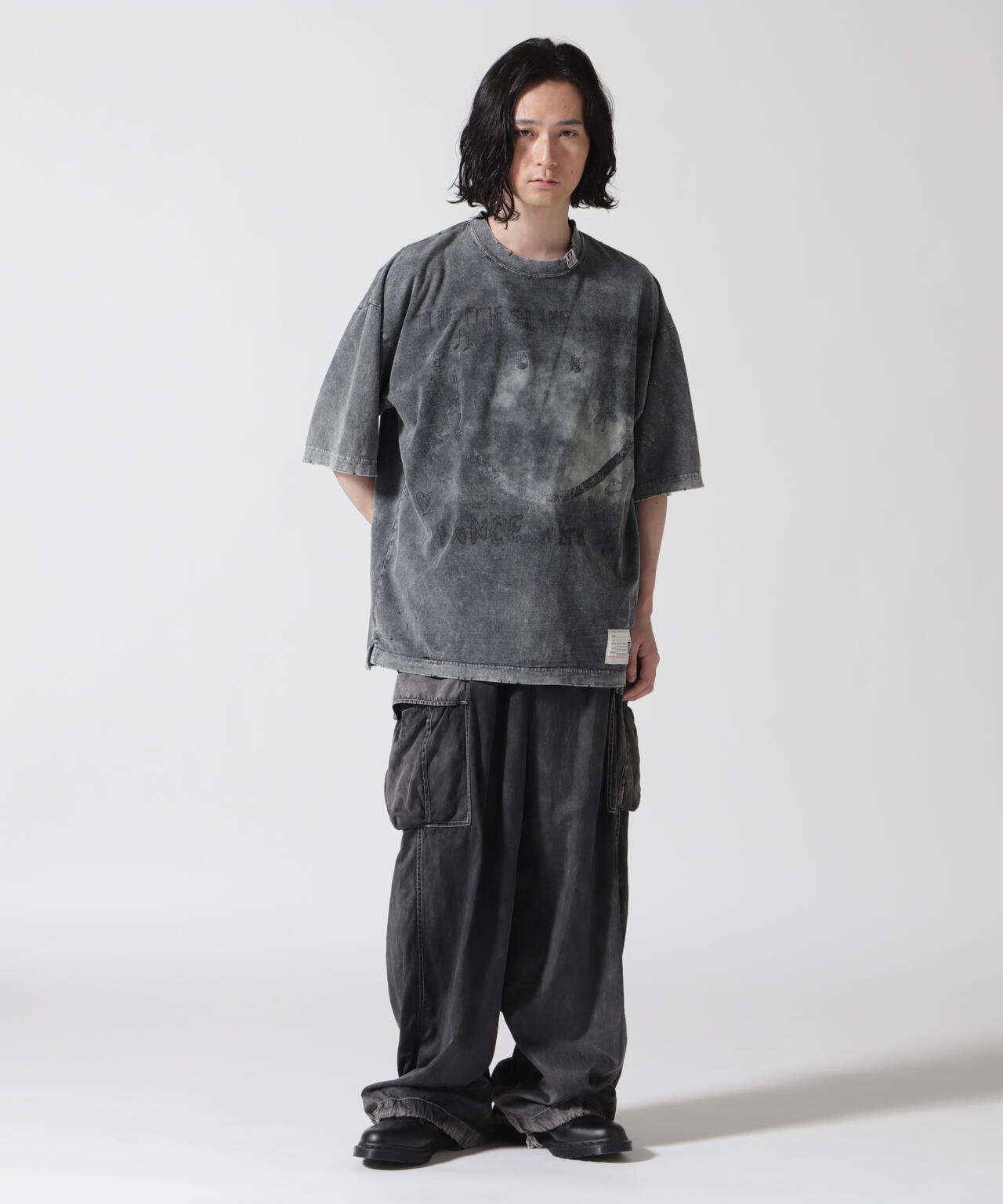 Maison MIHARA YASUHIRO/メゾン ミハラヤスヒロ/BLEACHED TEE