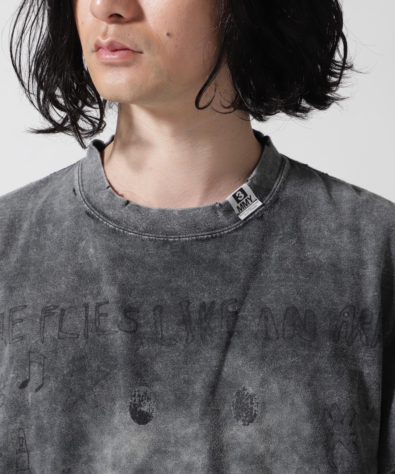 Maison MIHARA YASUHIRO/メゾン ミハラヤスヒロ/BLEACHED TEE