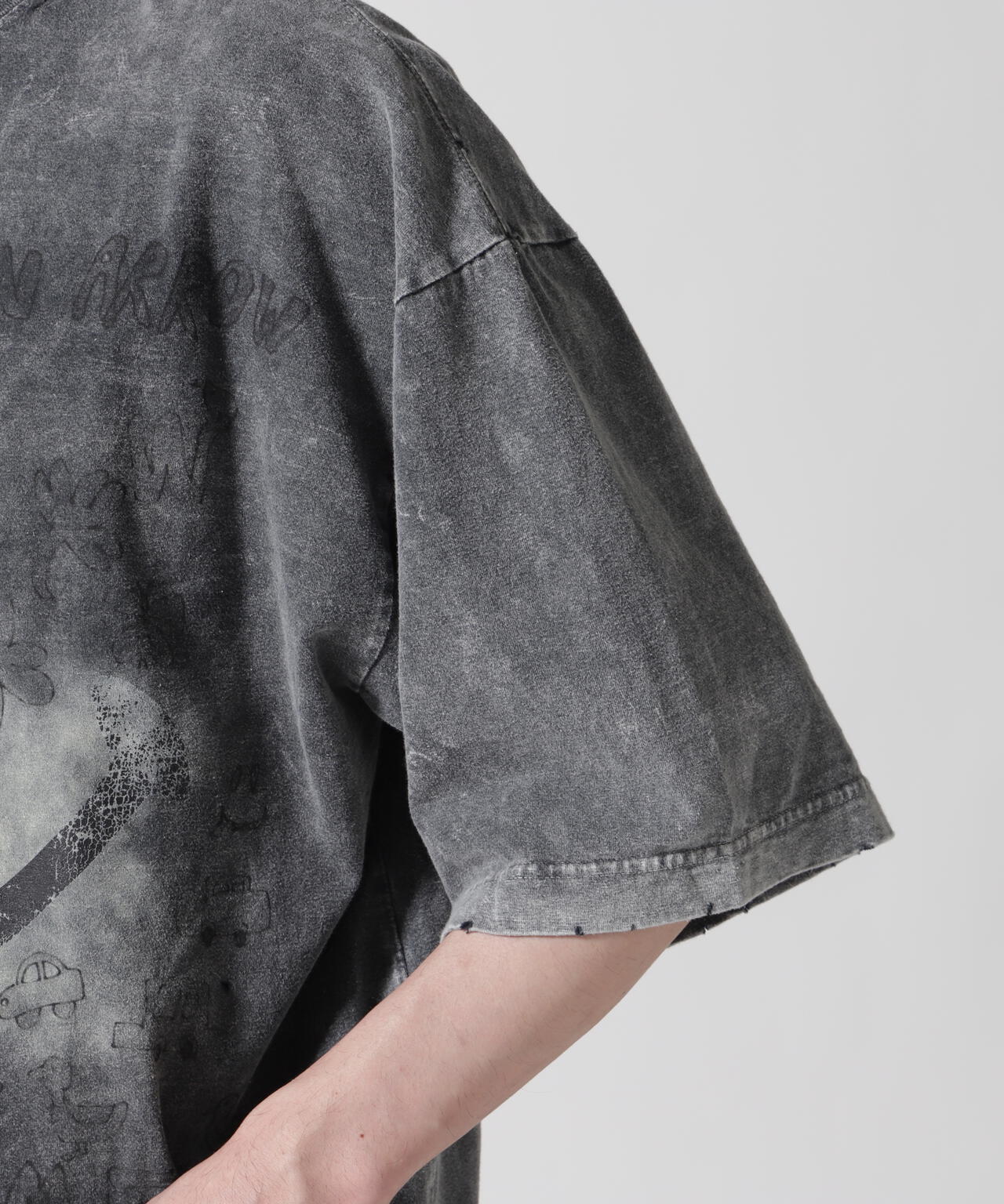 Maison MIHARA YASUHIRO/メゾン ミハラヤスヒロ/BLEACHED TEE