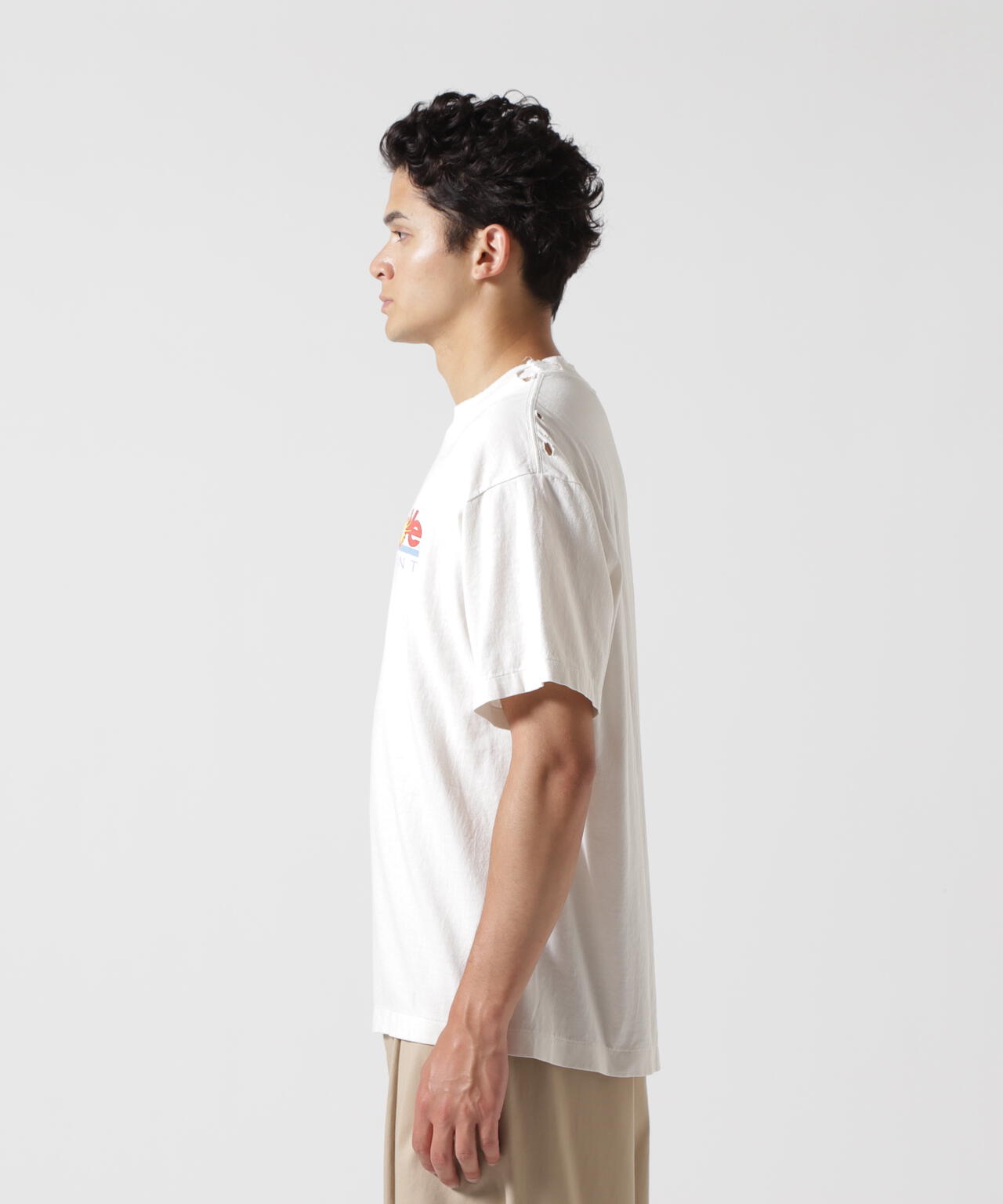 SAINT MICHAEL/セントマイケル/SS TEE/LOVE/WHITE