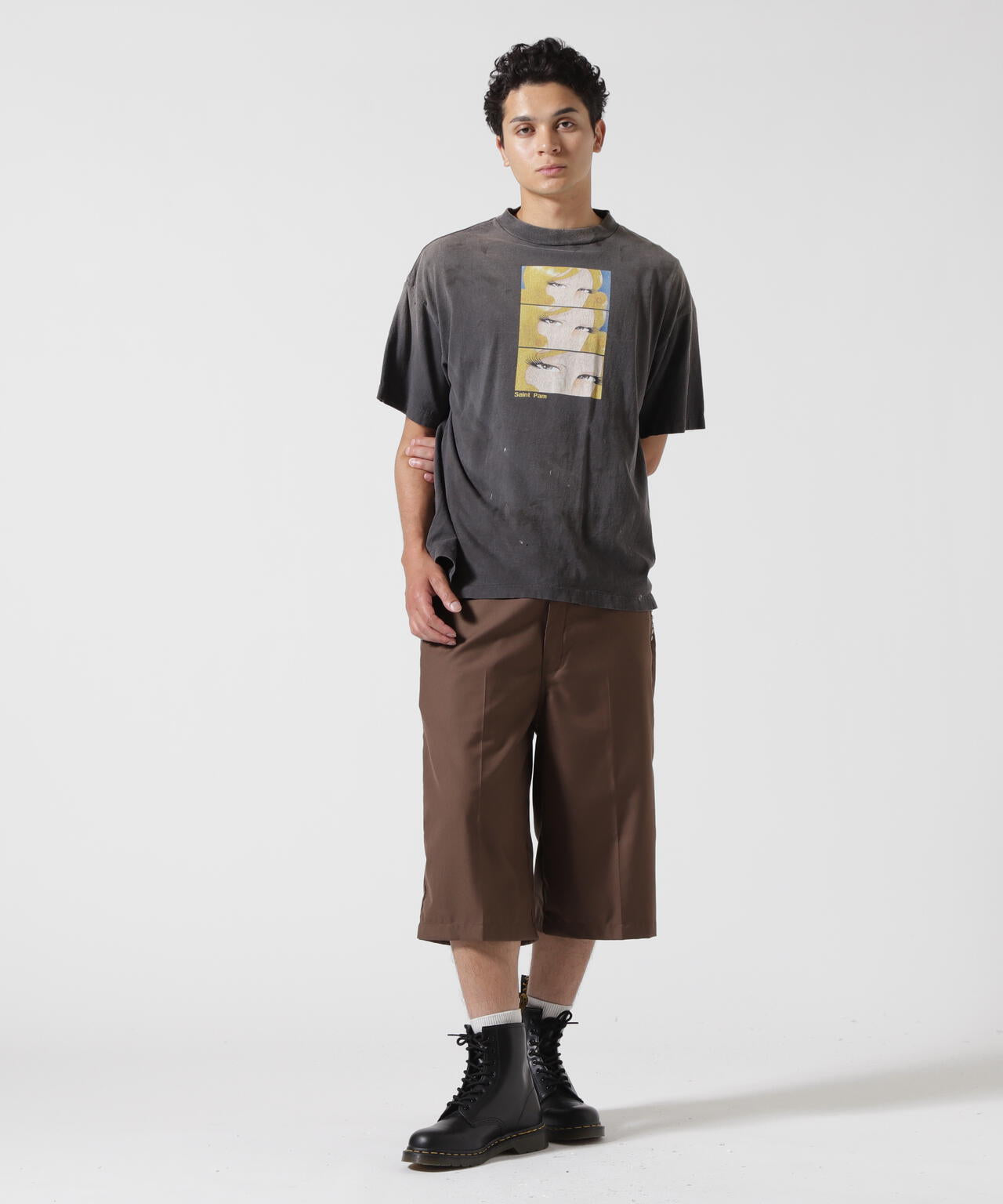 SAINT MICHAEL/セントマイケル/PM_SS SAINT PAM TEE