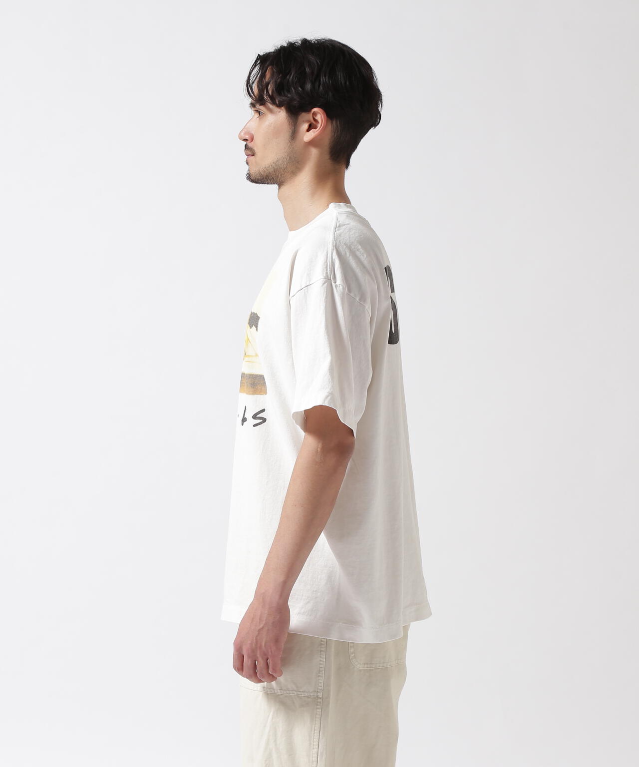 SAINT MICHAEL/セントマイケル/FRIENDSコラボ FRD_SS TEE/WHITE