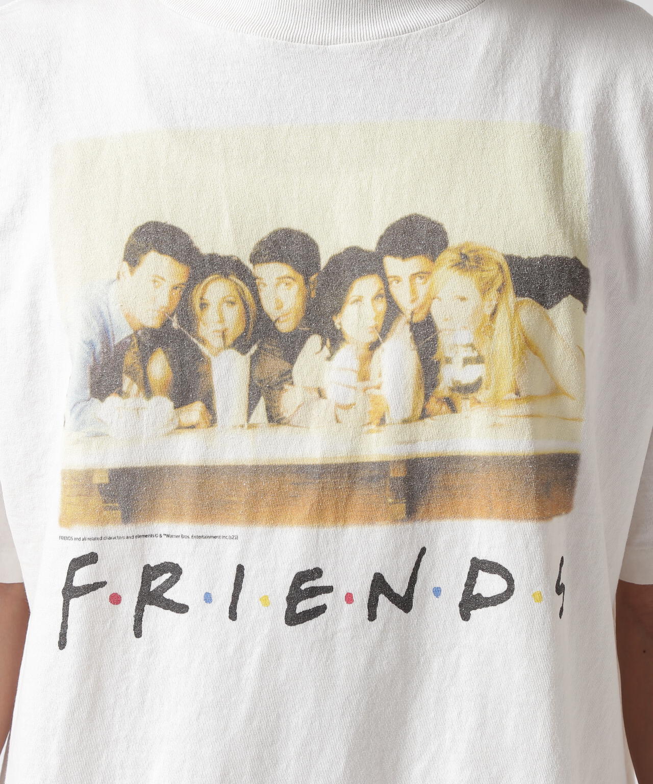 SAINT MICHAEL/セントマイケル/FRIENDSコラボ FRD_SS TEE/WHITE