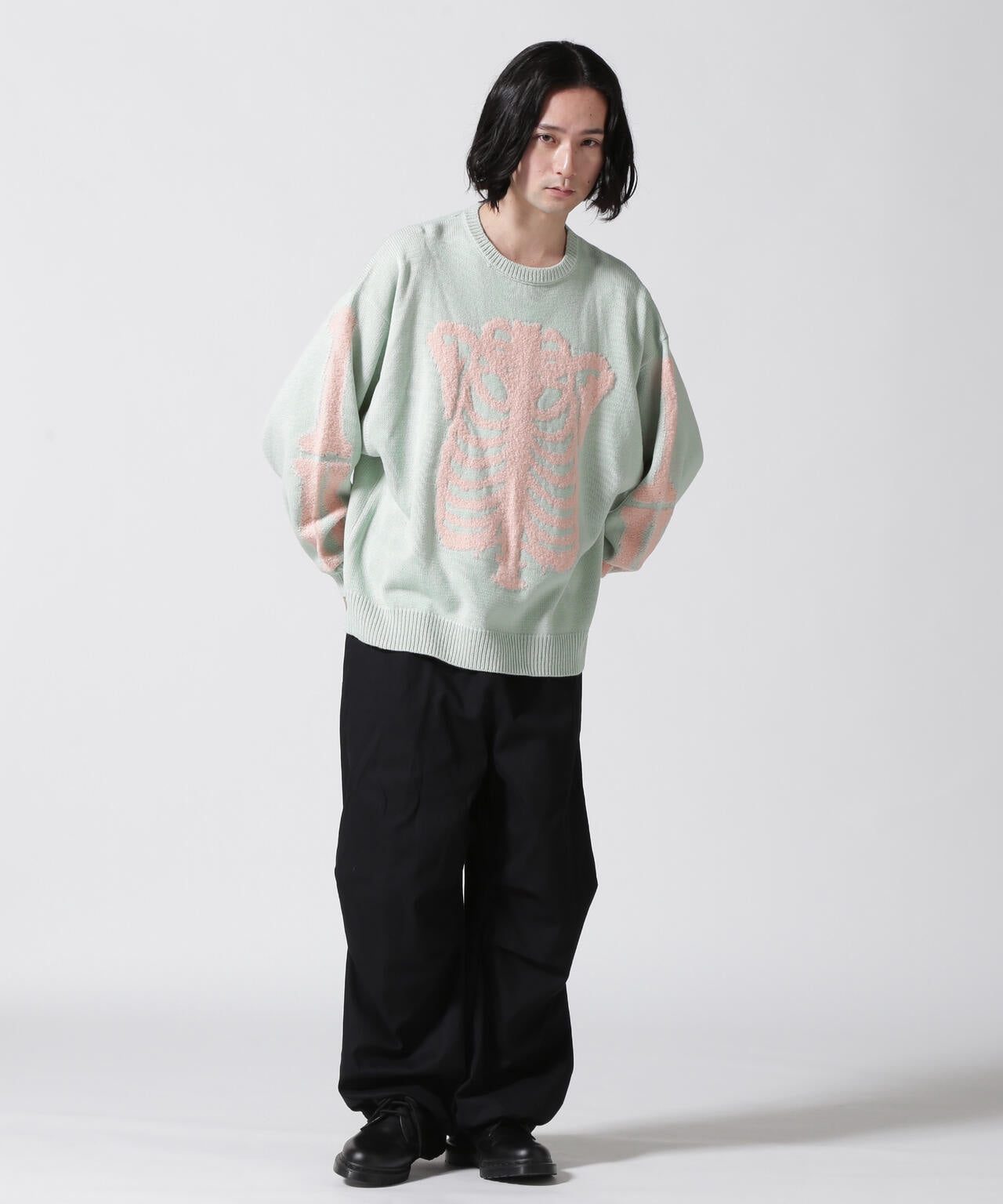 amok/アモク/別注BONE KNIT