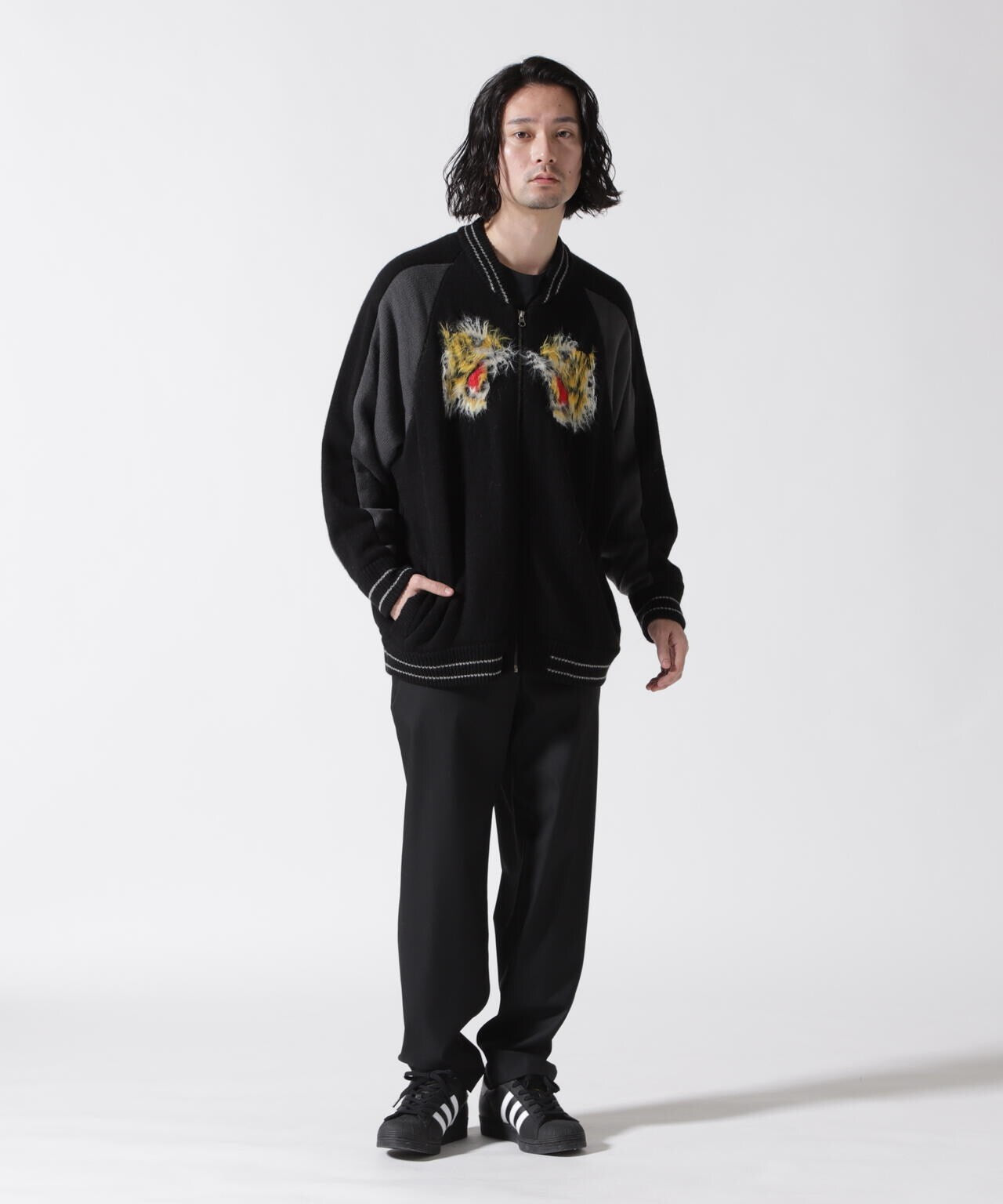 amok/アモク/別注Souvenir KNIT JACKET