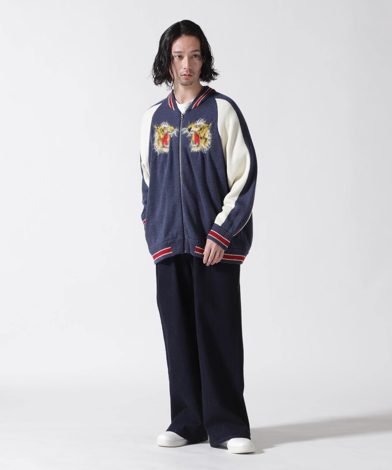 amok/アモク/別注Souvenir KNIT JACKET