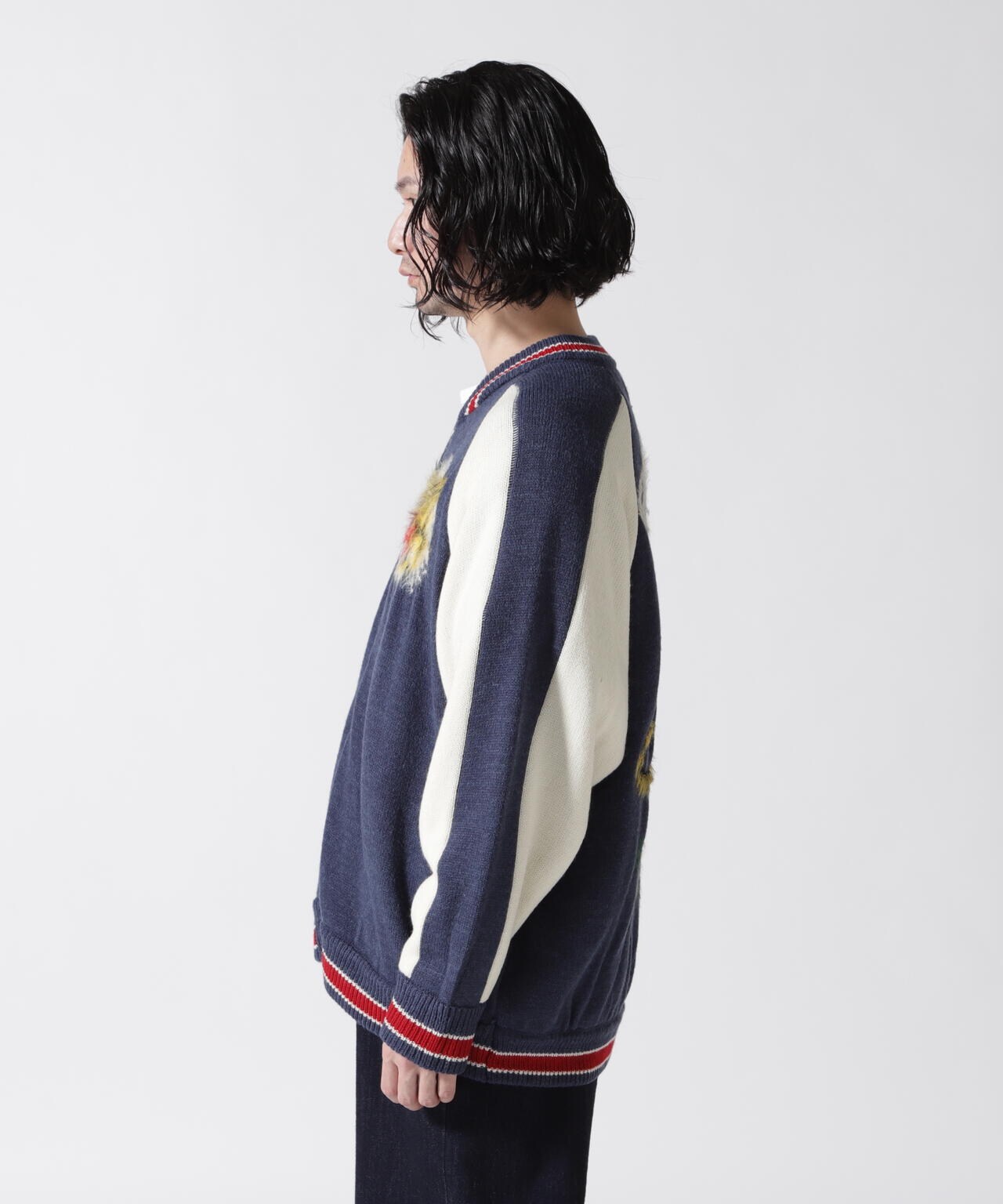 amok/アモク/別注Souvenir KNIT JACKET
