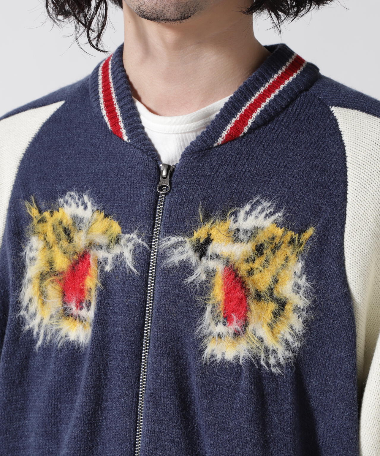 amok/アモク/別注Souvenir KNIT JACKET