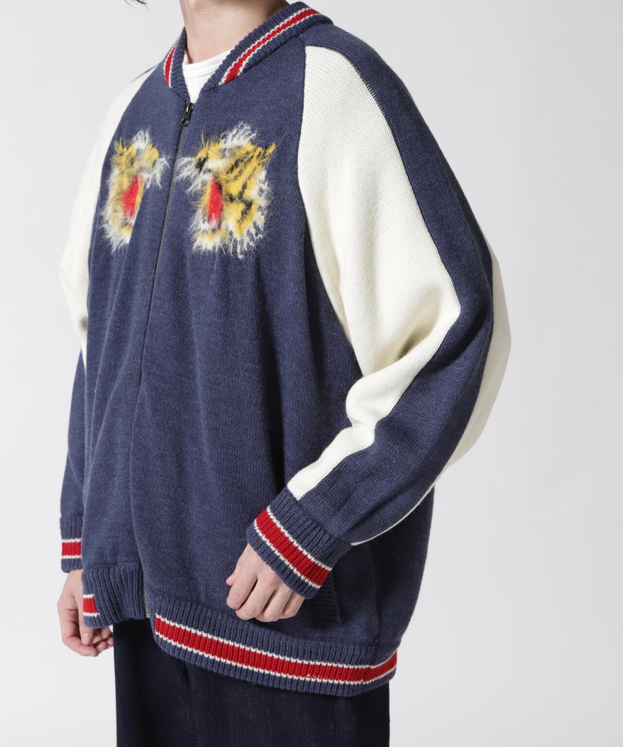 amok/アモク/別注Souvenir KNIT JACKET