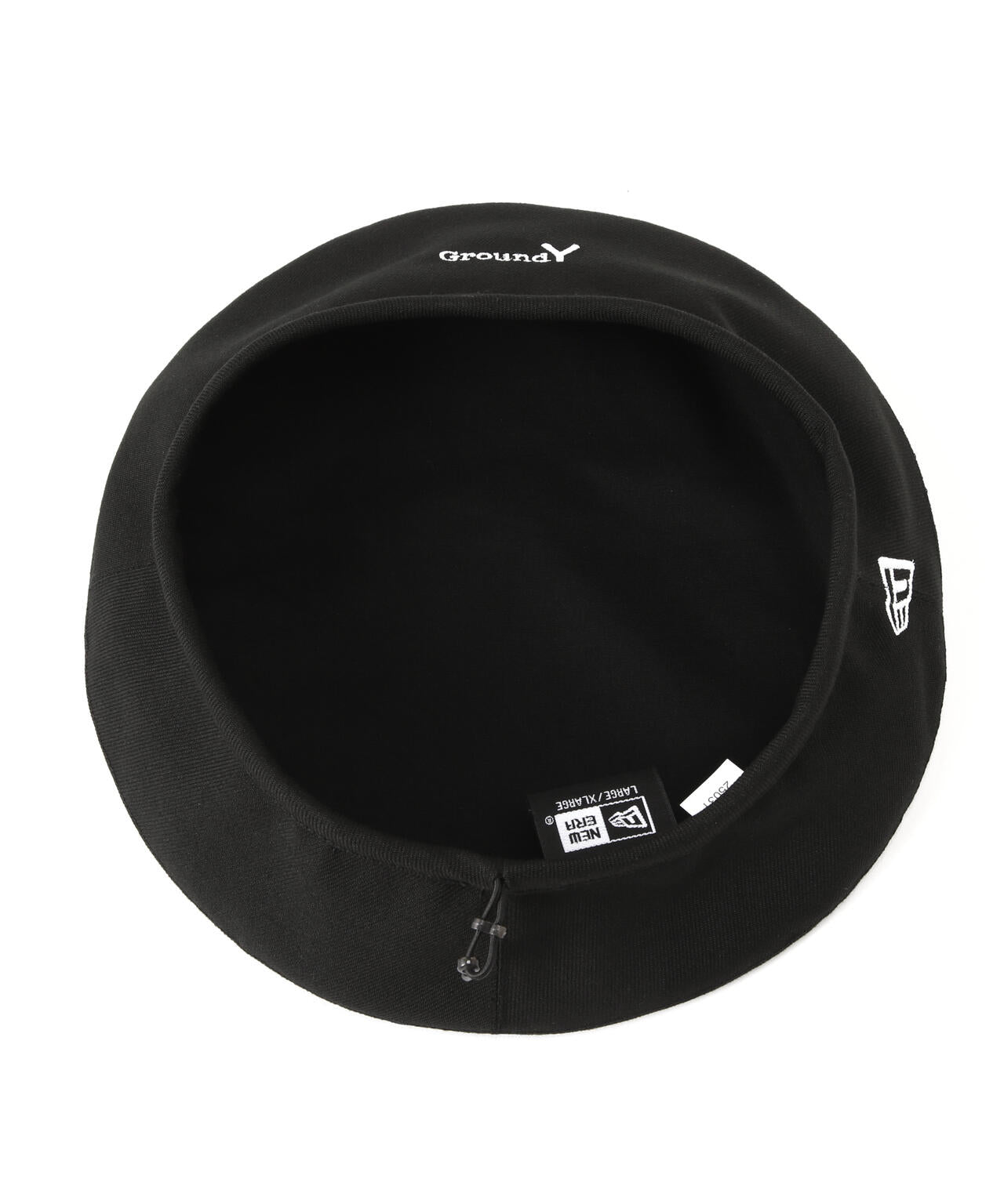 Ground Y×New Era/グランドワイ×ニューエラ/BERET GY LOG BLK