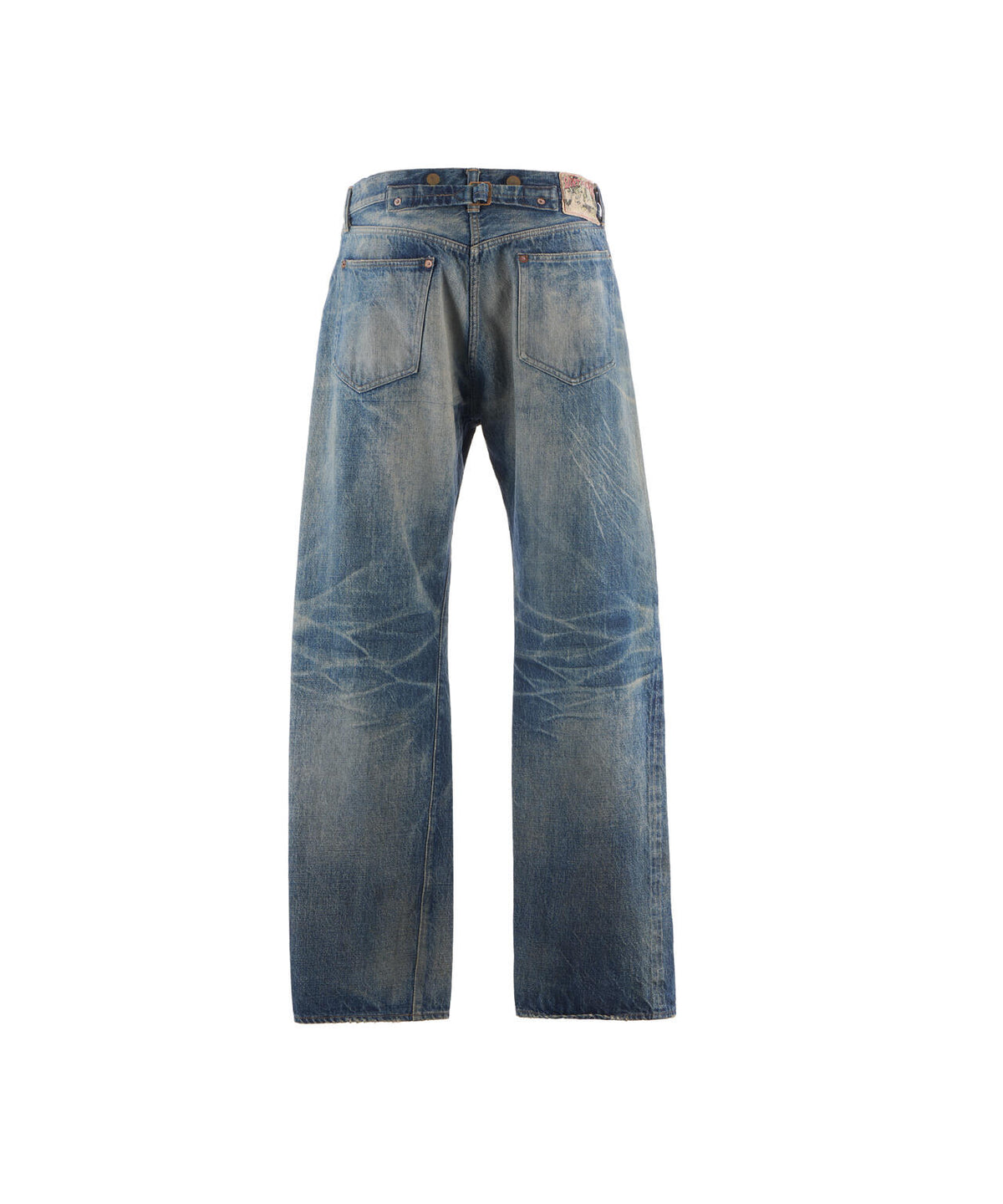 SAINT MICHAEL/セントマイケル/BB_DENIM PNT/5PKTS DAMAGE/BLUE