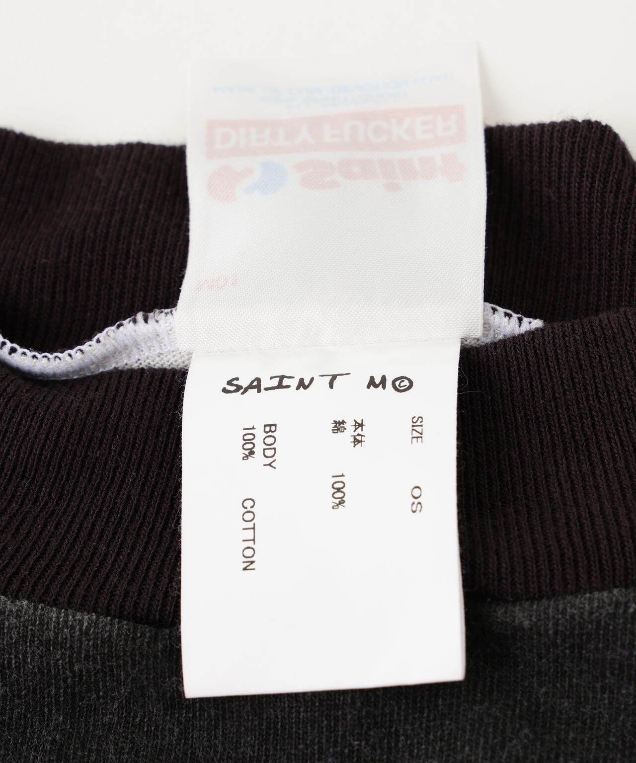 SAINT MICHAEL/セントマイケル/LS/TEE MORTOR CYCLE/WHITE