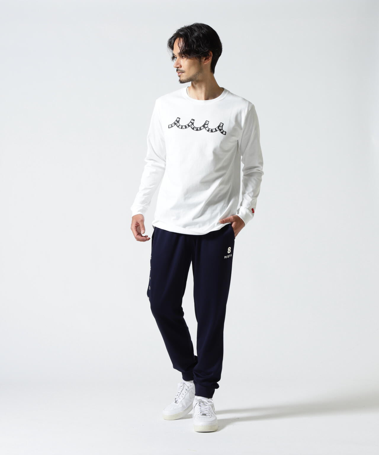 muta MARINE/ムータ マリン/別注Wave muta MARINE LS Tee