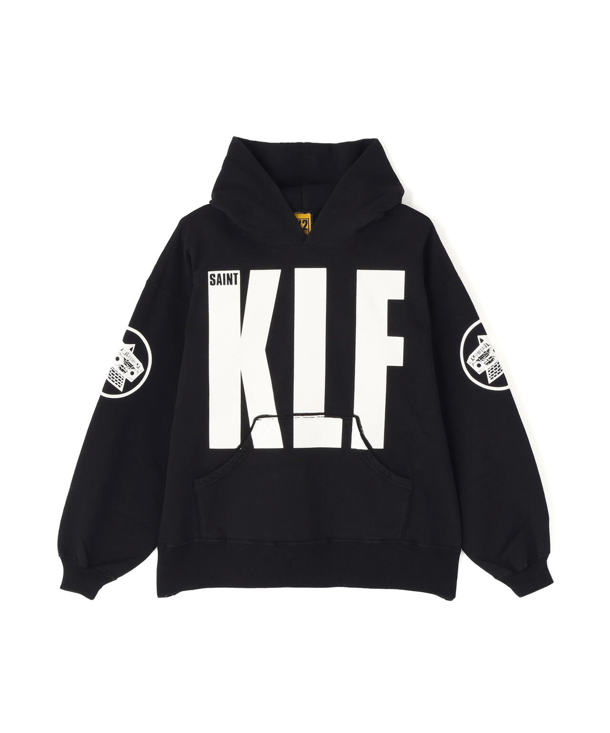 SAINT MICHAEL/セントマイケル/KLF HOODIE/KLF/BLACK