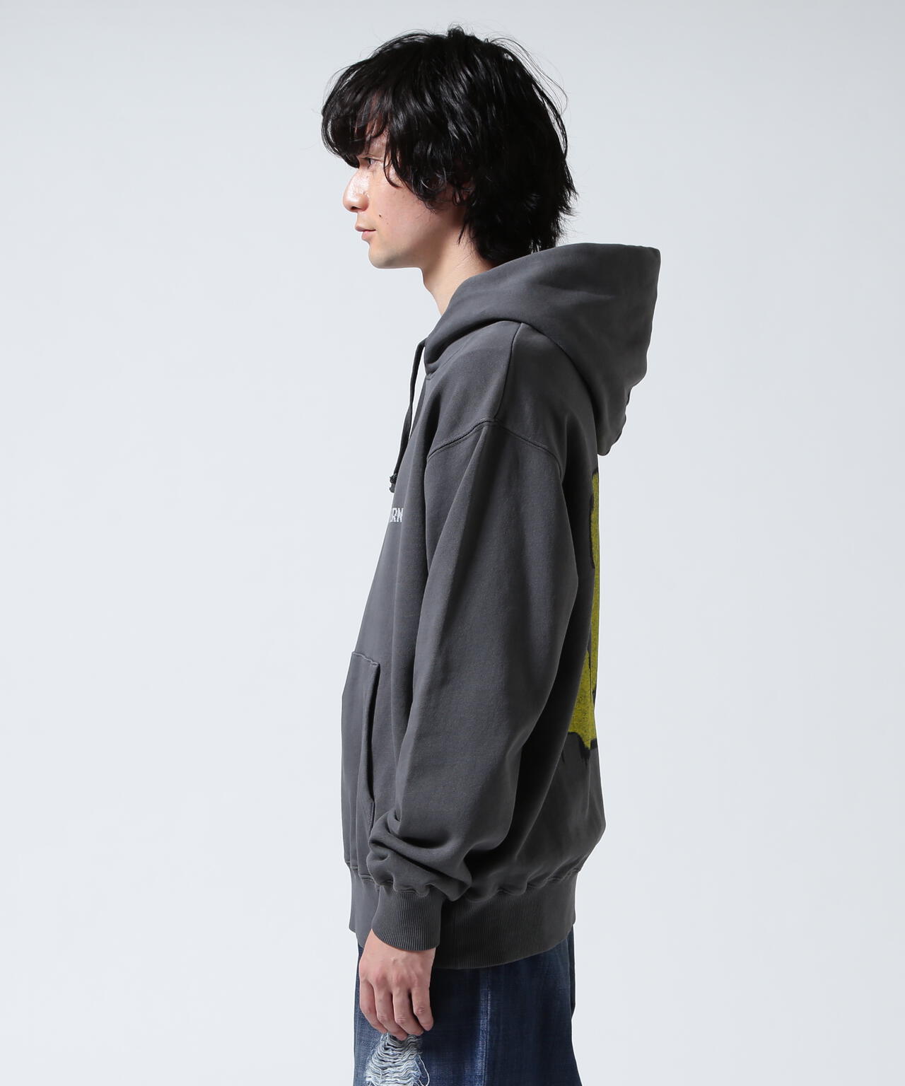 guernika×パックマン/PAC-MAN VINTAGE STYLE HOODIE