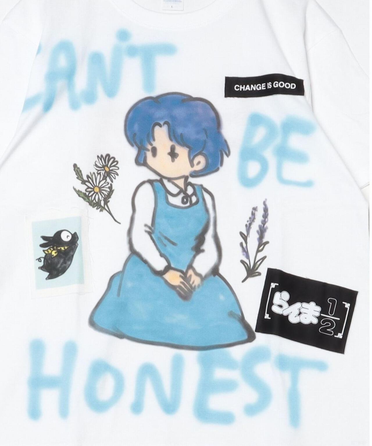 Guernika/ゲルニカ/らんま1/2 Paint T-shirt / 天道あかね