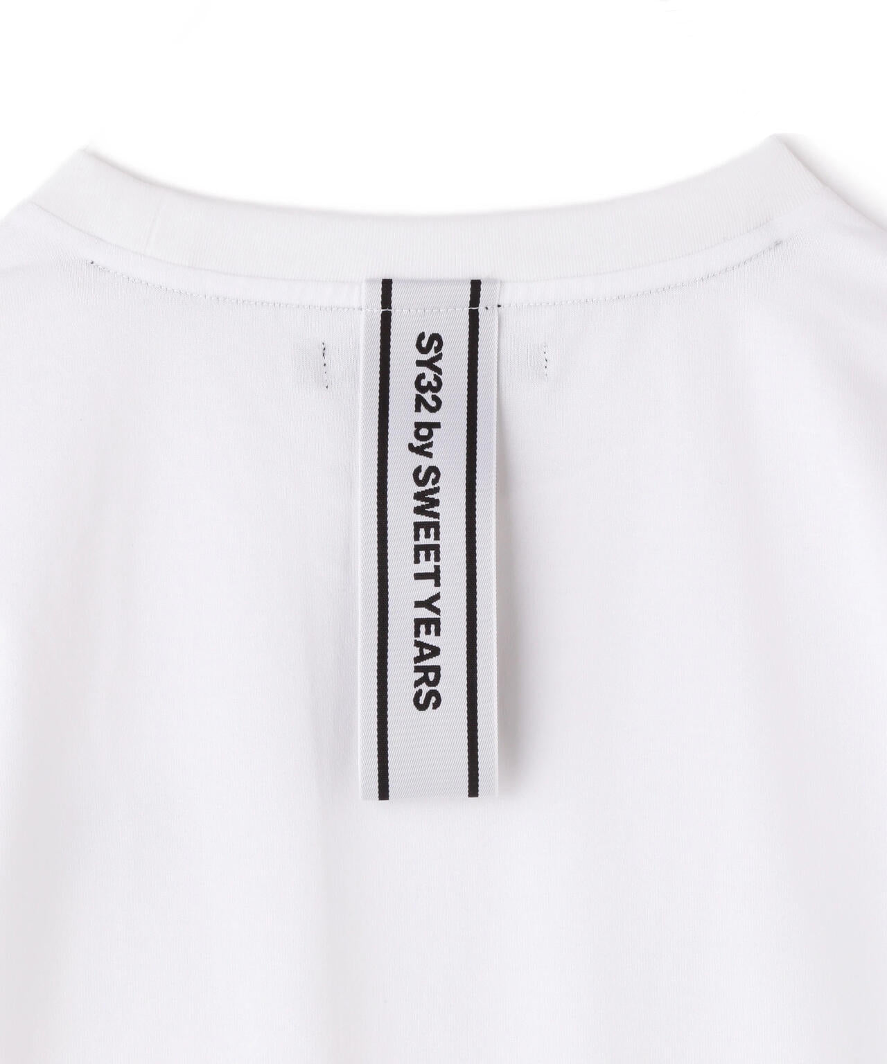 SY32 by SWEET YEARS/エスワイサーティトゥ バイ スィートイヤーズ/BASIC LOGO TAPE TEE