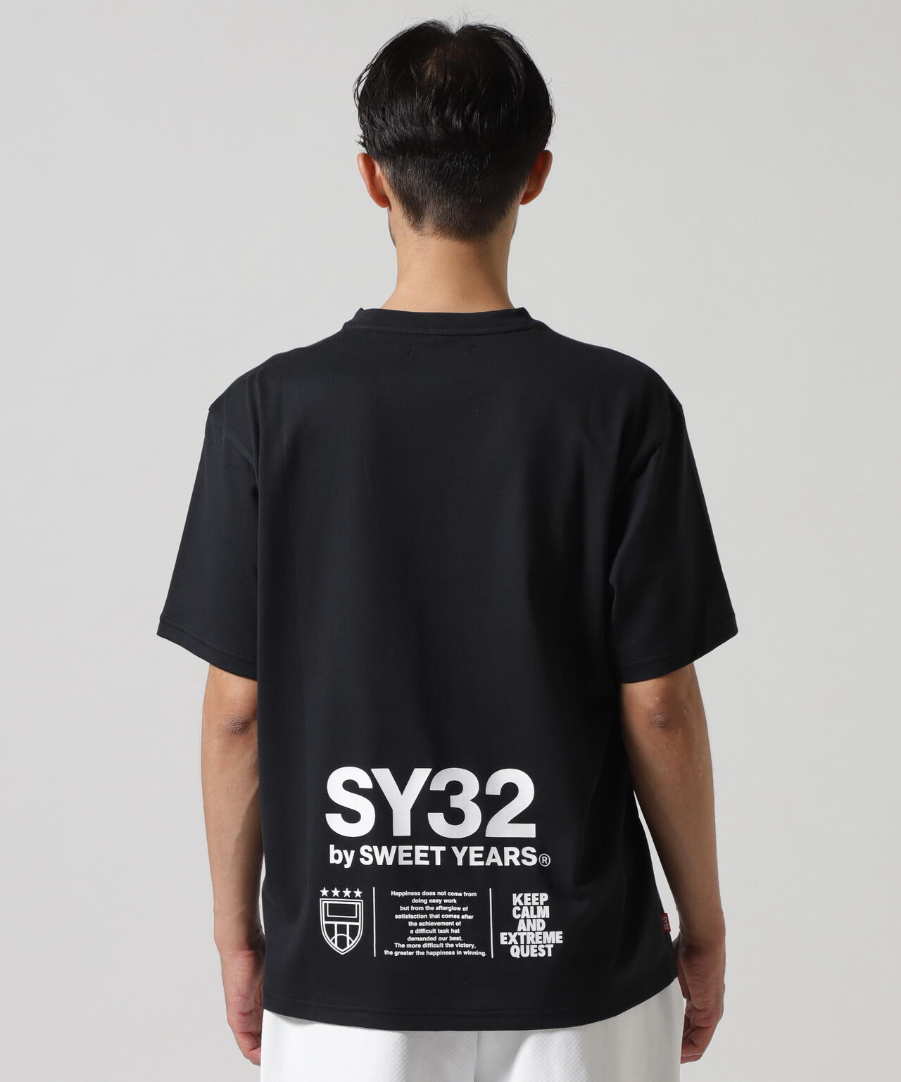 SY32 by SWEET YEARS/エスワイサーティトゥ バイ スィートイヤーズ/MULTI LOGO GRAPHIC TEE
