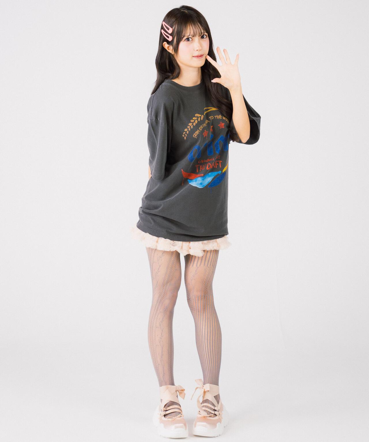guernika×ORIONBEER/ORION THE DRAFT ART PRINT T-SHIRT (SPECIAL VINTAGE)