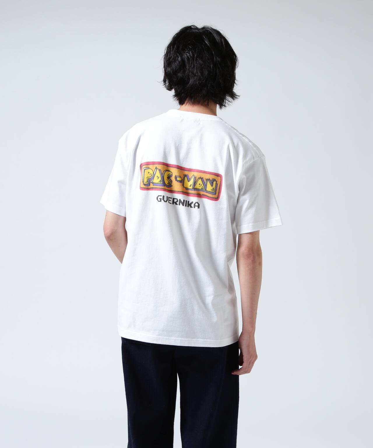 guernika×パックマン/PAC-MAN PRINT T-SHIRT/LIVE-PAINT
