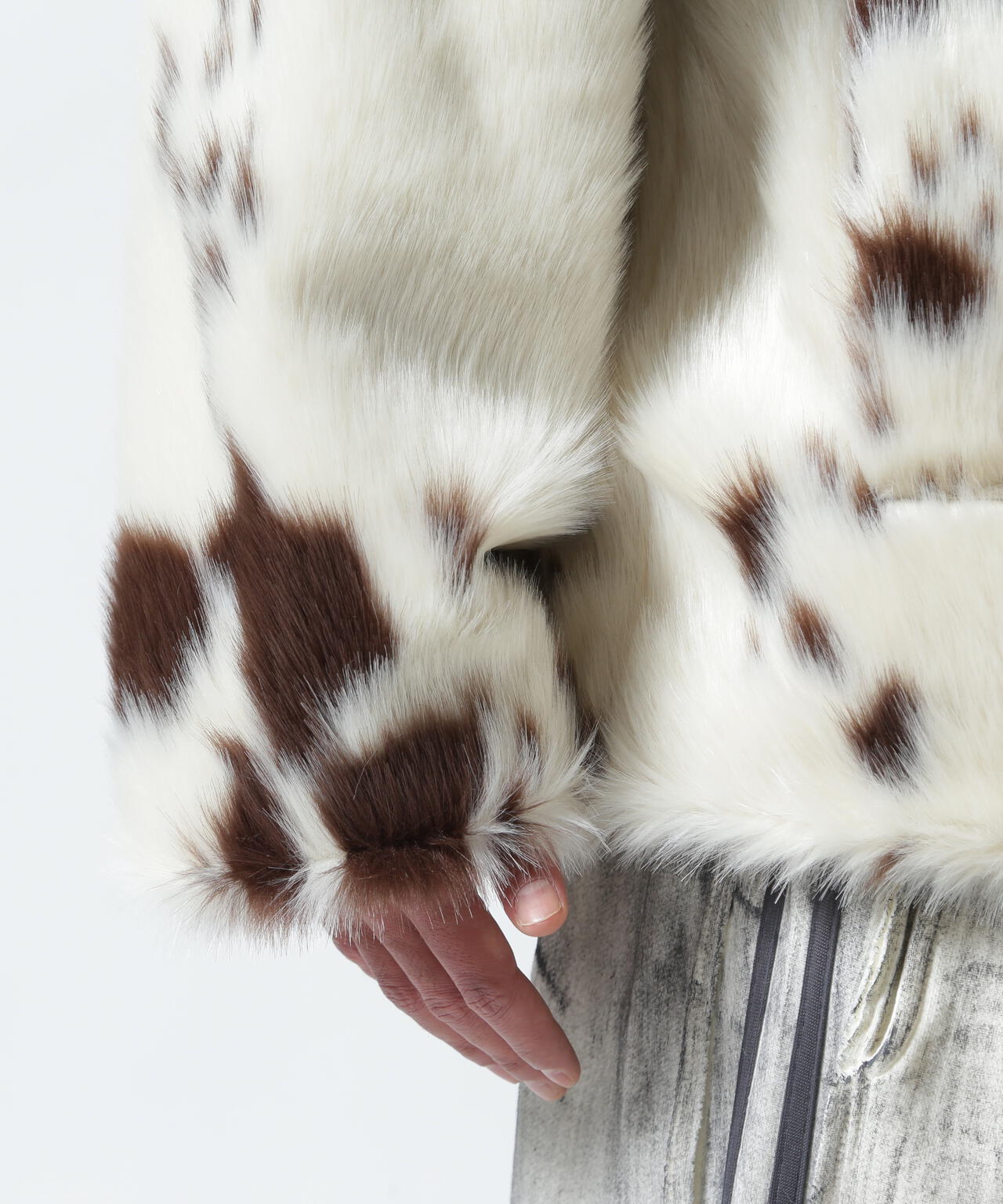 FR(13)NDS/フレンズ/FAKE FUR HOOD BLOUSON