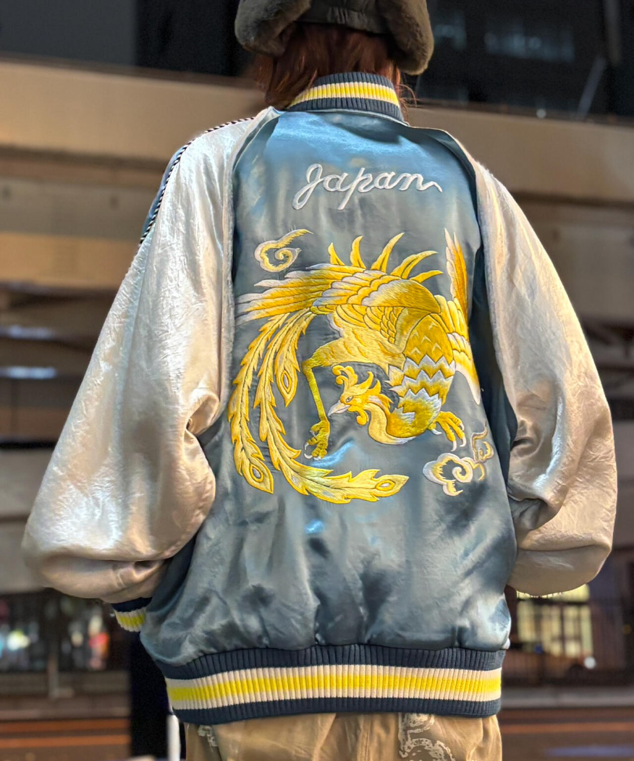 el conductorH/コンダクター/別注 Embroidered Sourvenir JKT