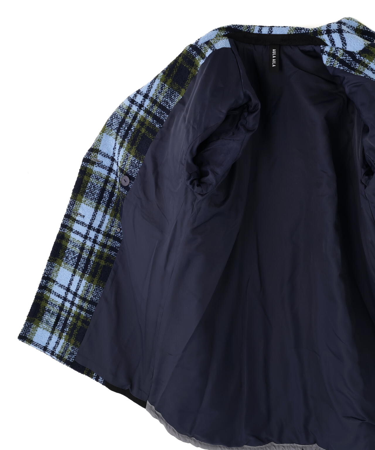 AULA AILA/アウラアイラ/別注テイラーハーフコート