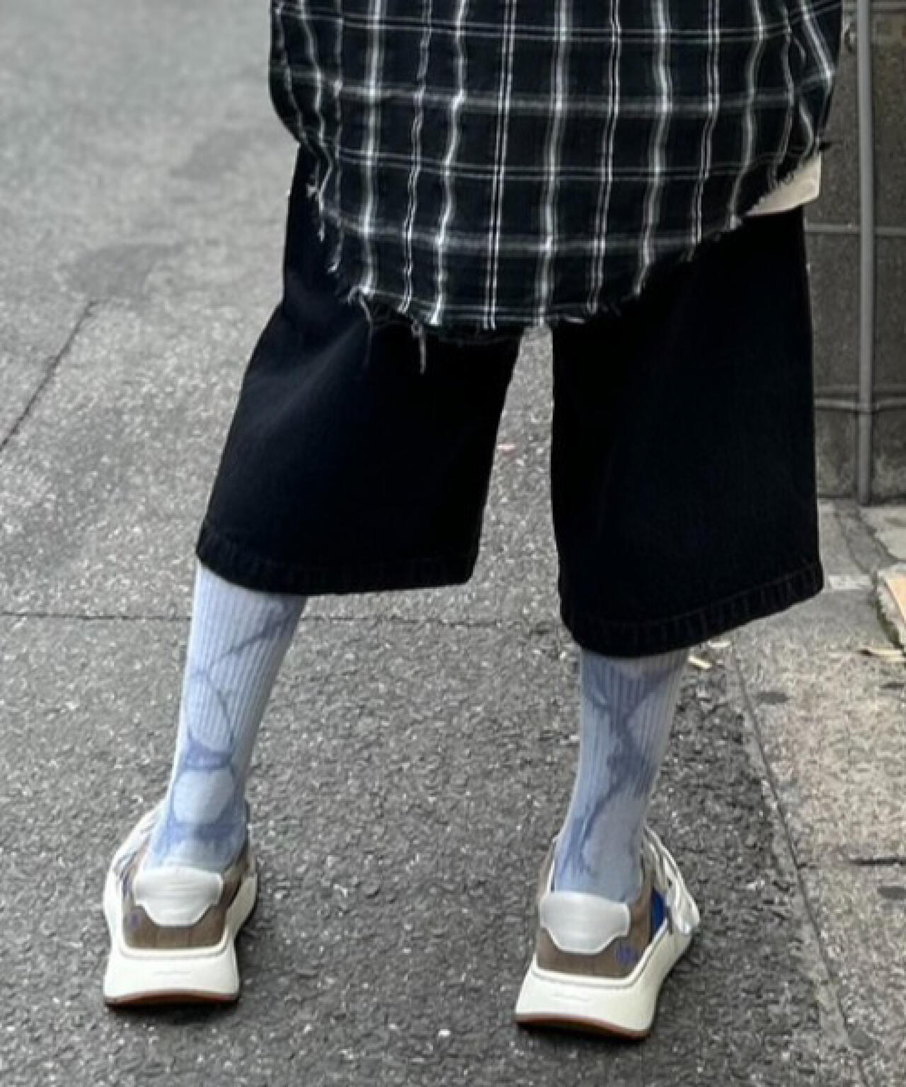 AFB/エーエフビー/STUDDED WIDE SHORTS