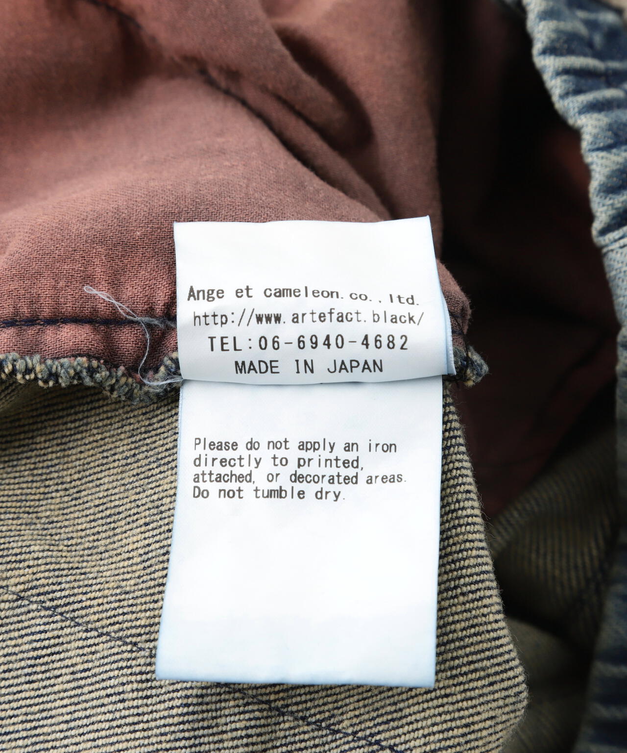 A.F ARTEFACT/エーエフ・アーティファクト/INDIGO DENIM CARGO SKINNY PANTS