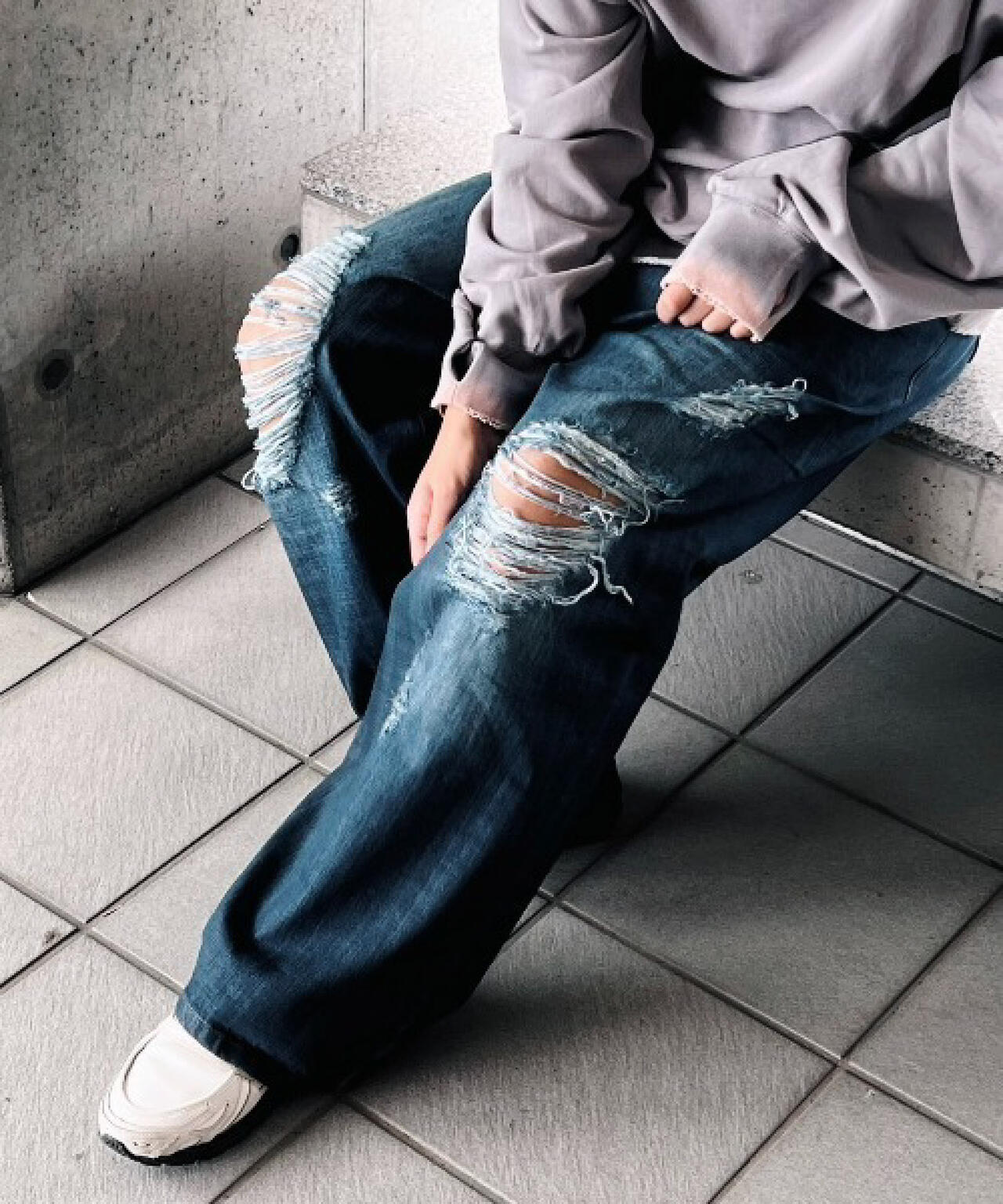 GEN_DAI/ゲンダイ/oiled wash denim