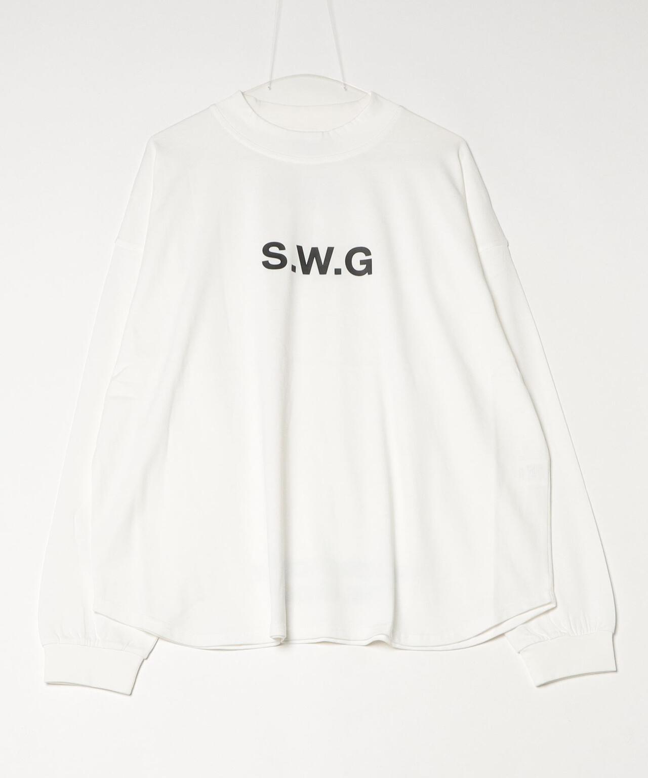 THE SWINGGGR/ザ スウィンガー/HI NECK LONG TEE