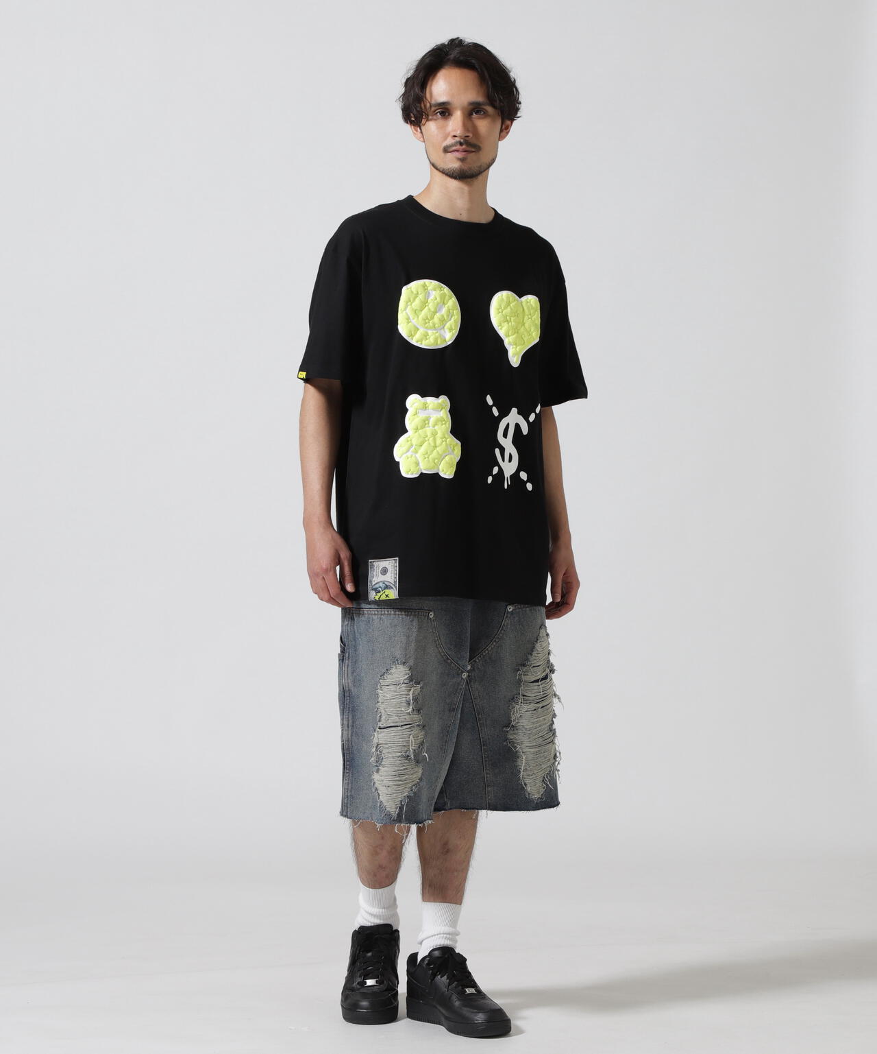 STUD MUFFIN/スタッドマフィン/４MOTIF SS TEE