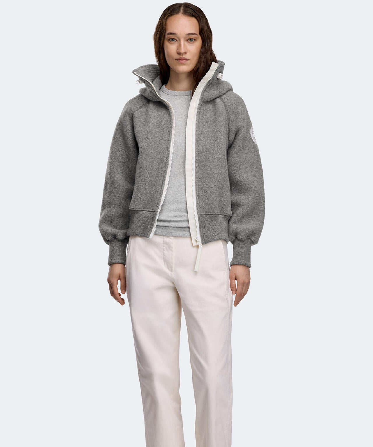 CANADA GOOSE/カナダグース/Chilliwack Fleece Bomber White Label/7102WW