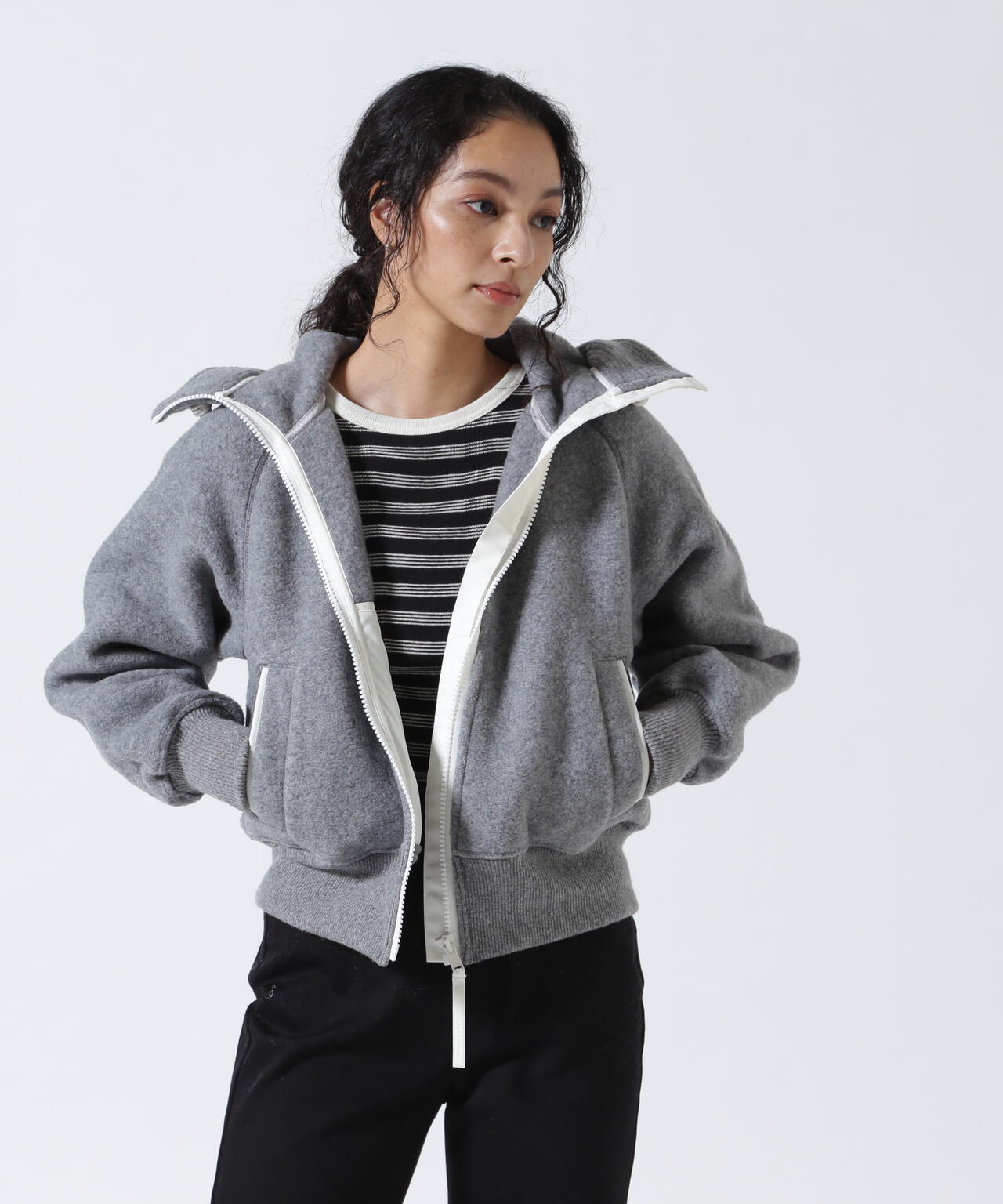 CANADA GOOSE/カナダグース/Chilliwack Fleece Bomber White Label/7102WW
