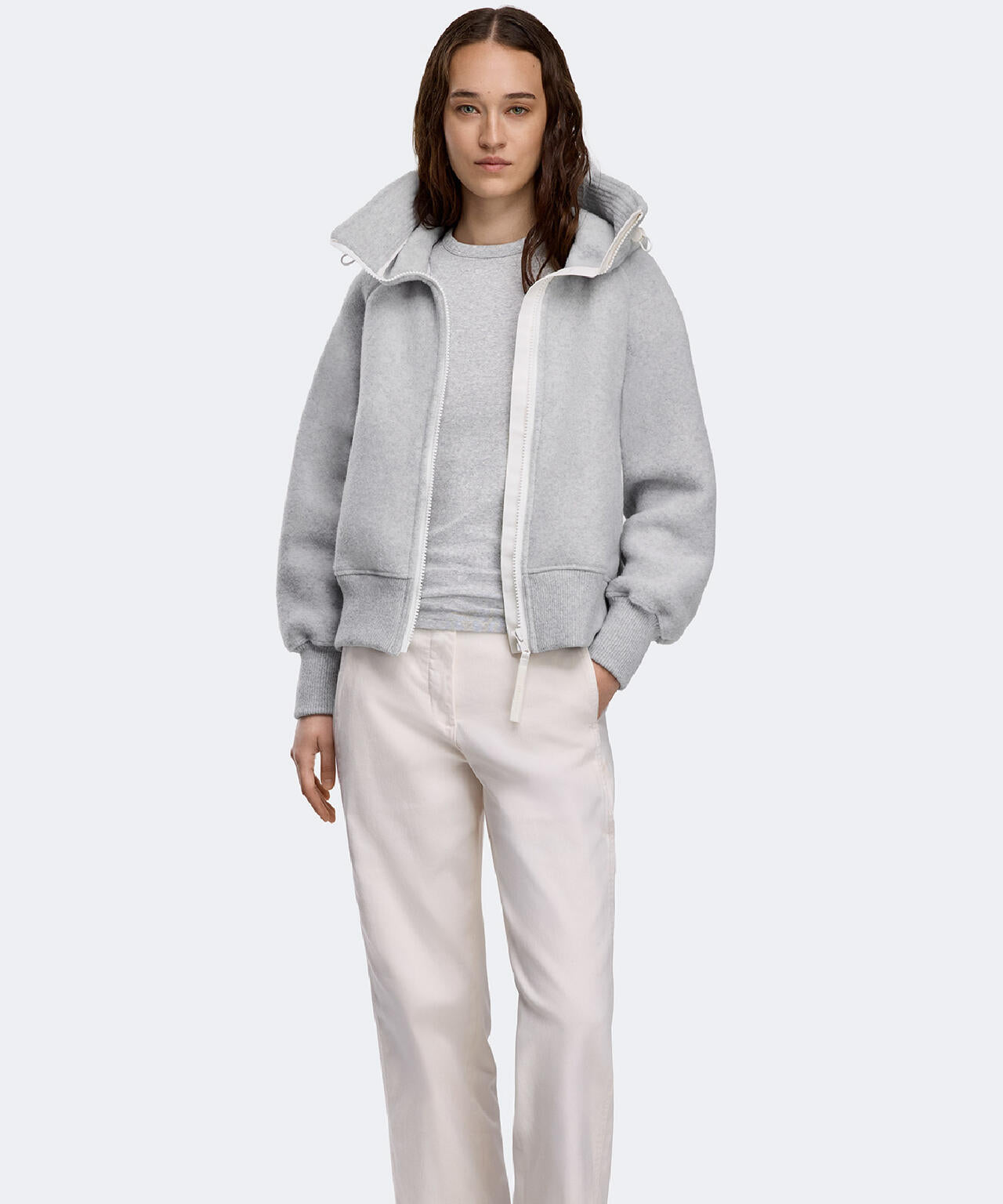 CANADA GOOSE/カナダグース/Chilliwack Fleece Bomber White Label/7102WW